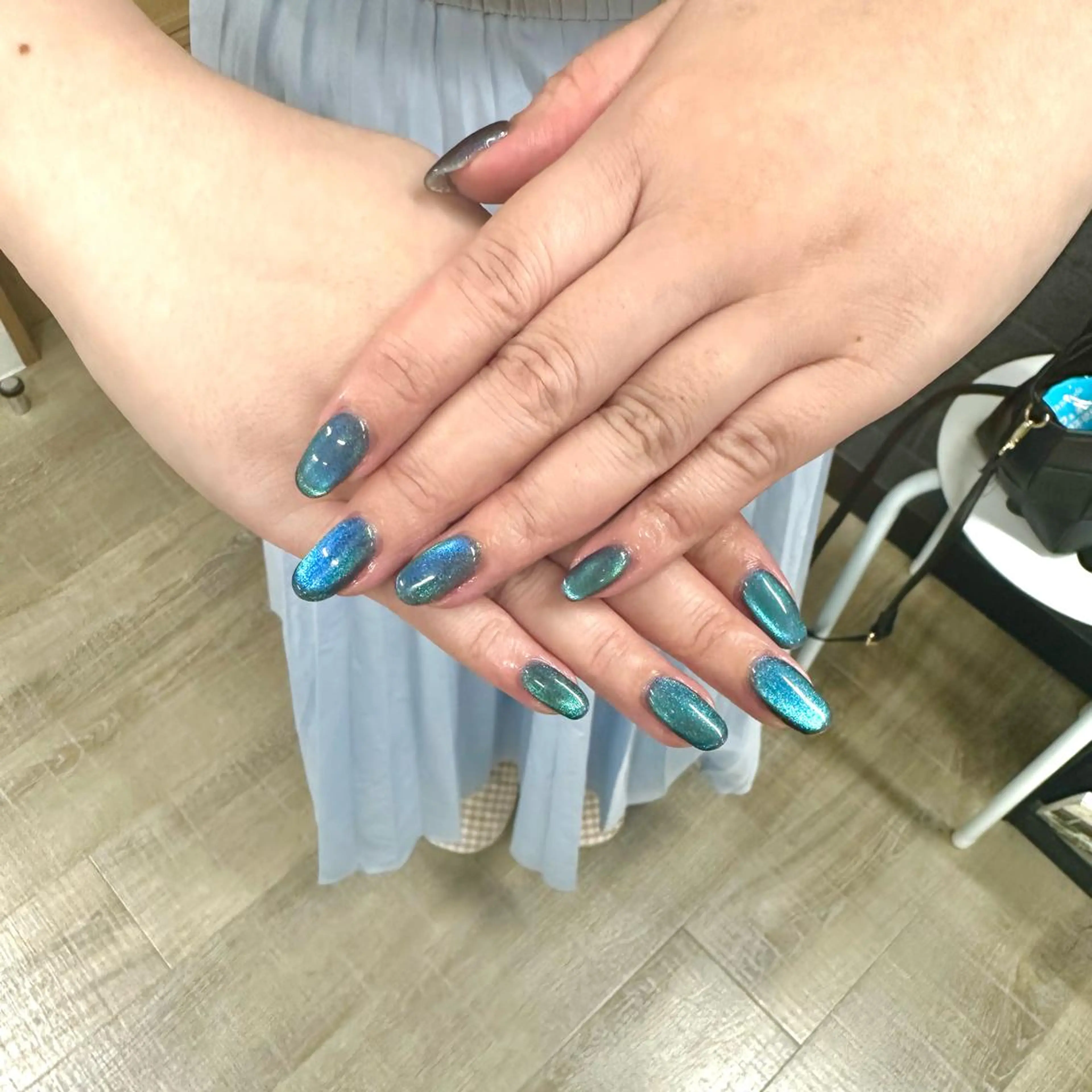 ネイル マグネットネイル Richelle eyelash&nail池袋店 【リシェルアイラッシュ&ネイル】所属・リシェル 明香莉のネイルデザイン