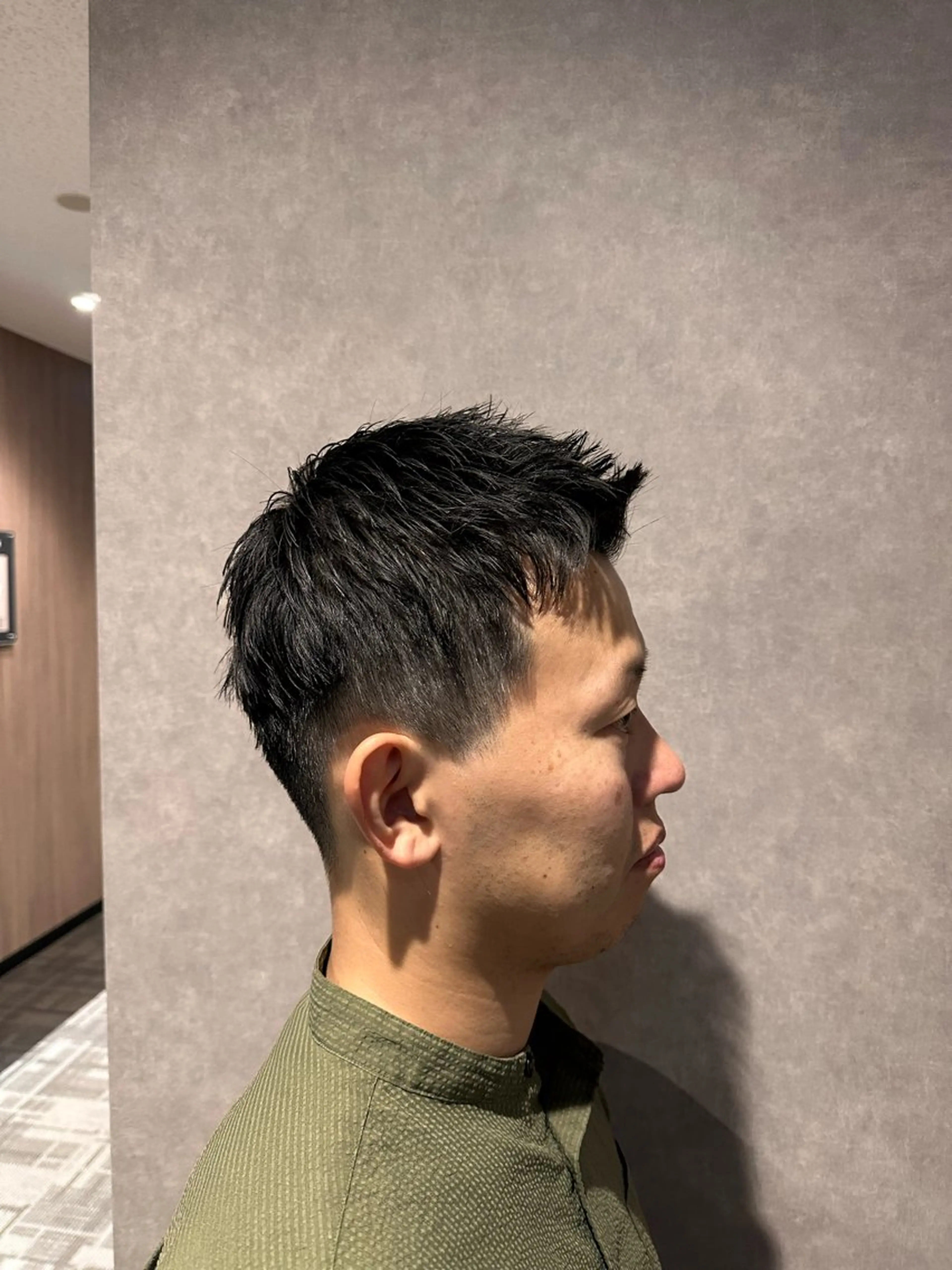 ショート メンズ 田中 瑠星のヘアスタイル