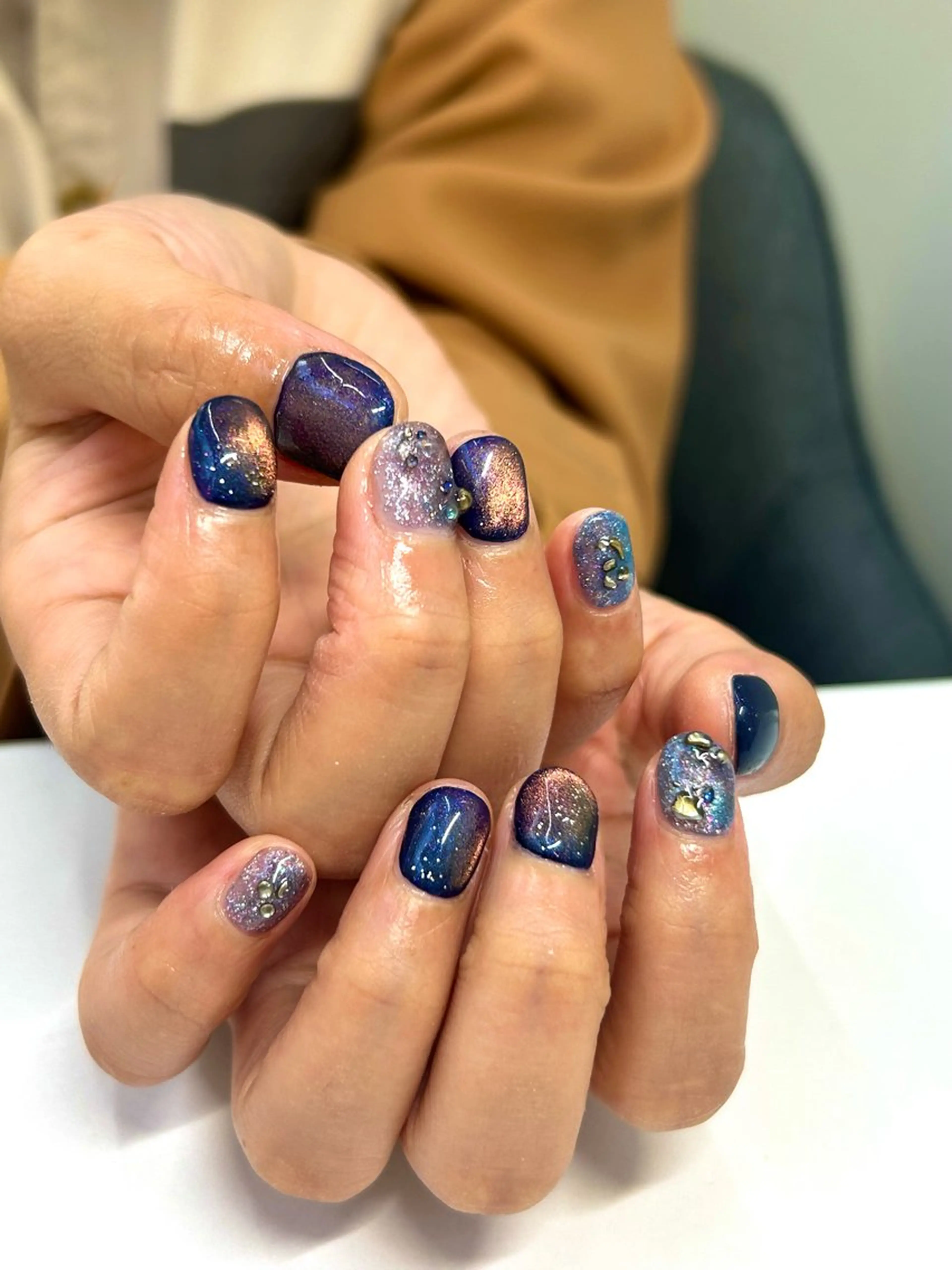 ネイル ハンドネイル プライベートネイルサロンone nail所属・one nail 【カラフル/個性派】のネイルデザイン