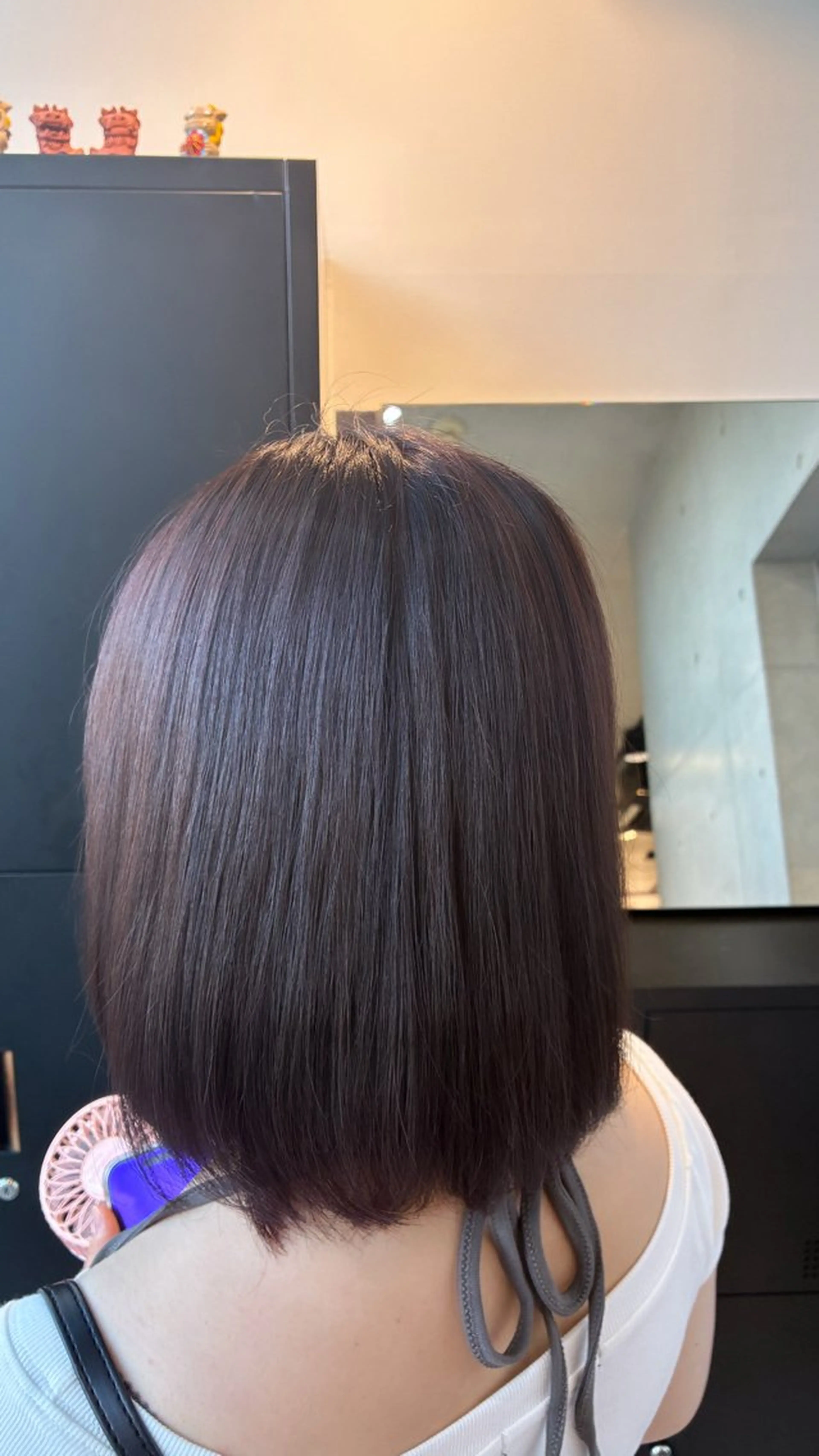 ミディアム カラー ヘアアレンジ ヘアカラー トリートメント 🦋似合わせカラー 艶髪🦋Rinaのヘアスタイル