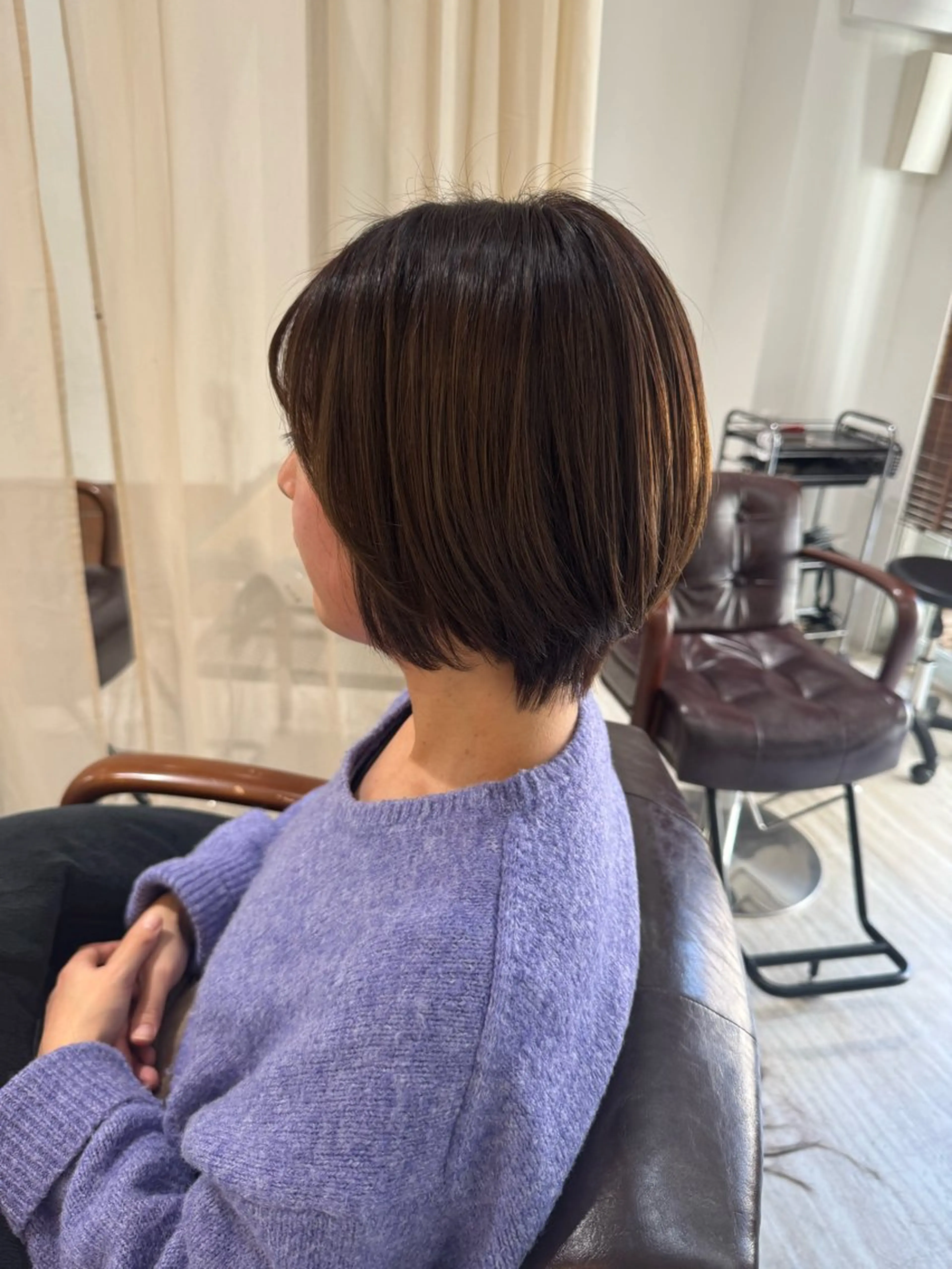 ショート 美髪✨艶髪✨髪質改善 カラー特化❣大石優奈のヘアスタイル