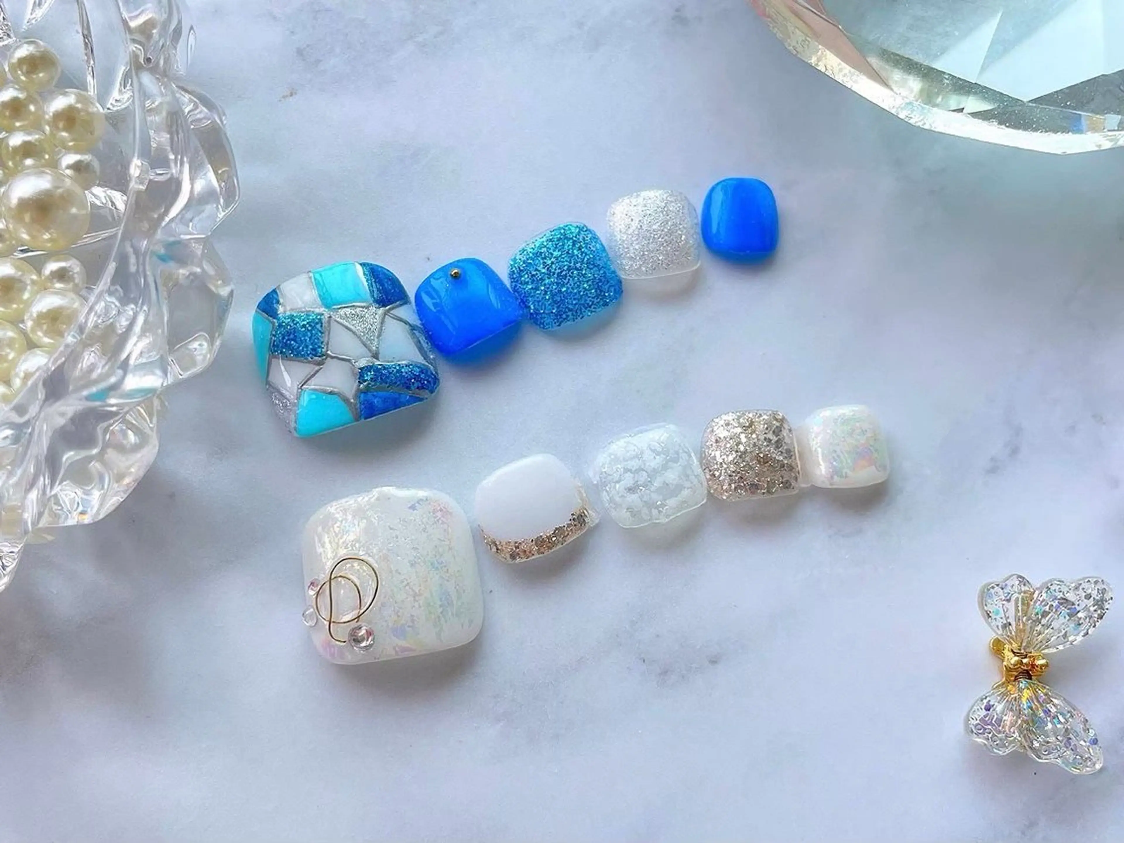 ネイル フットネイル Bellezza Nailのネイルデザイン