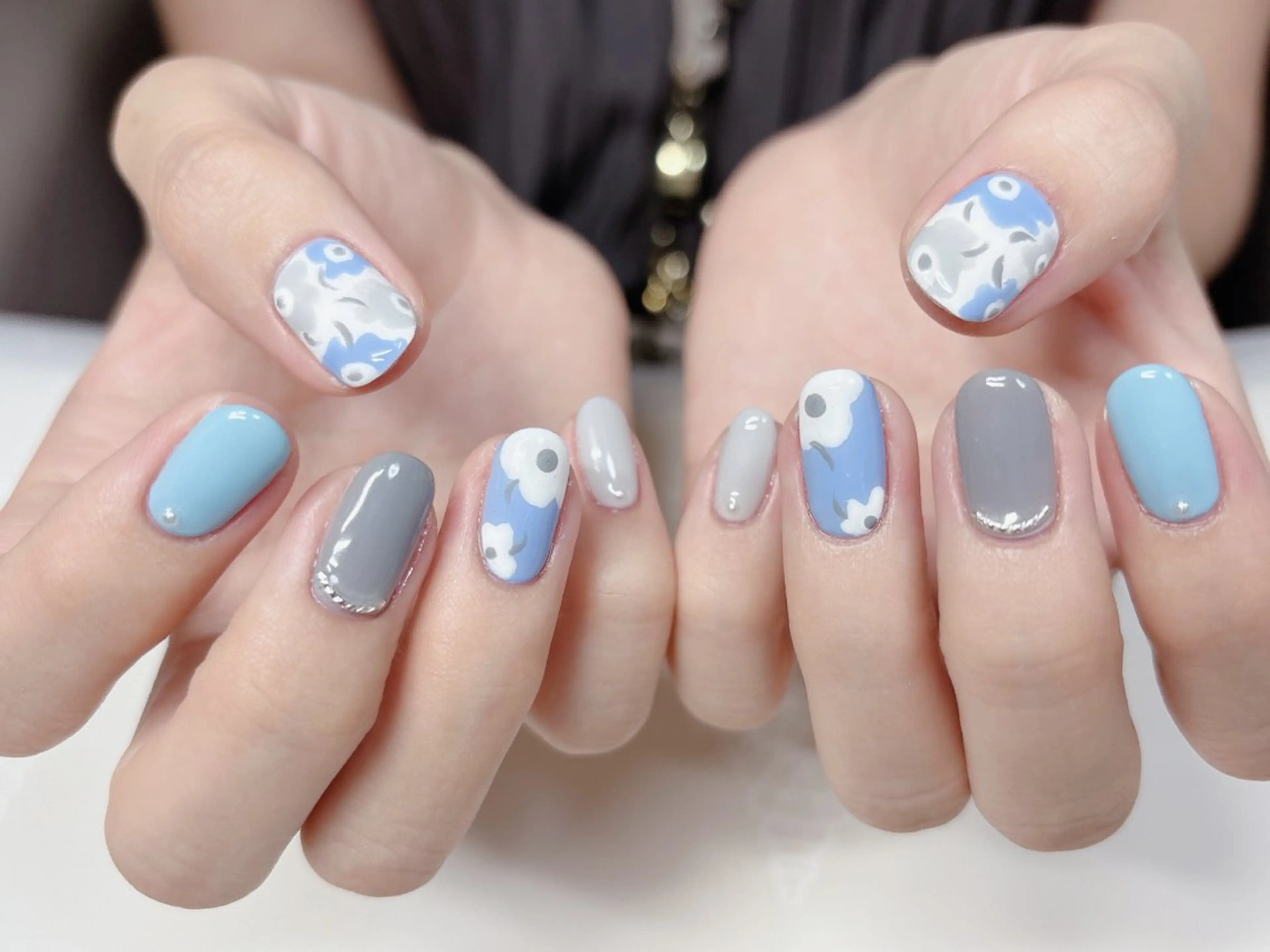 ネイル 持ち込み ハンドネイル ハンドケア Nail •Head スパFortunaのネイルデザイン