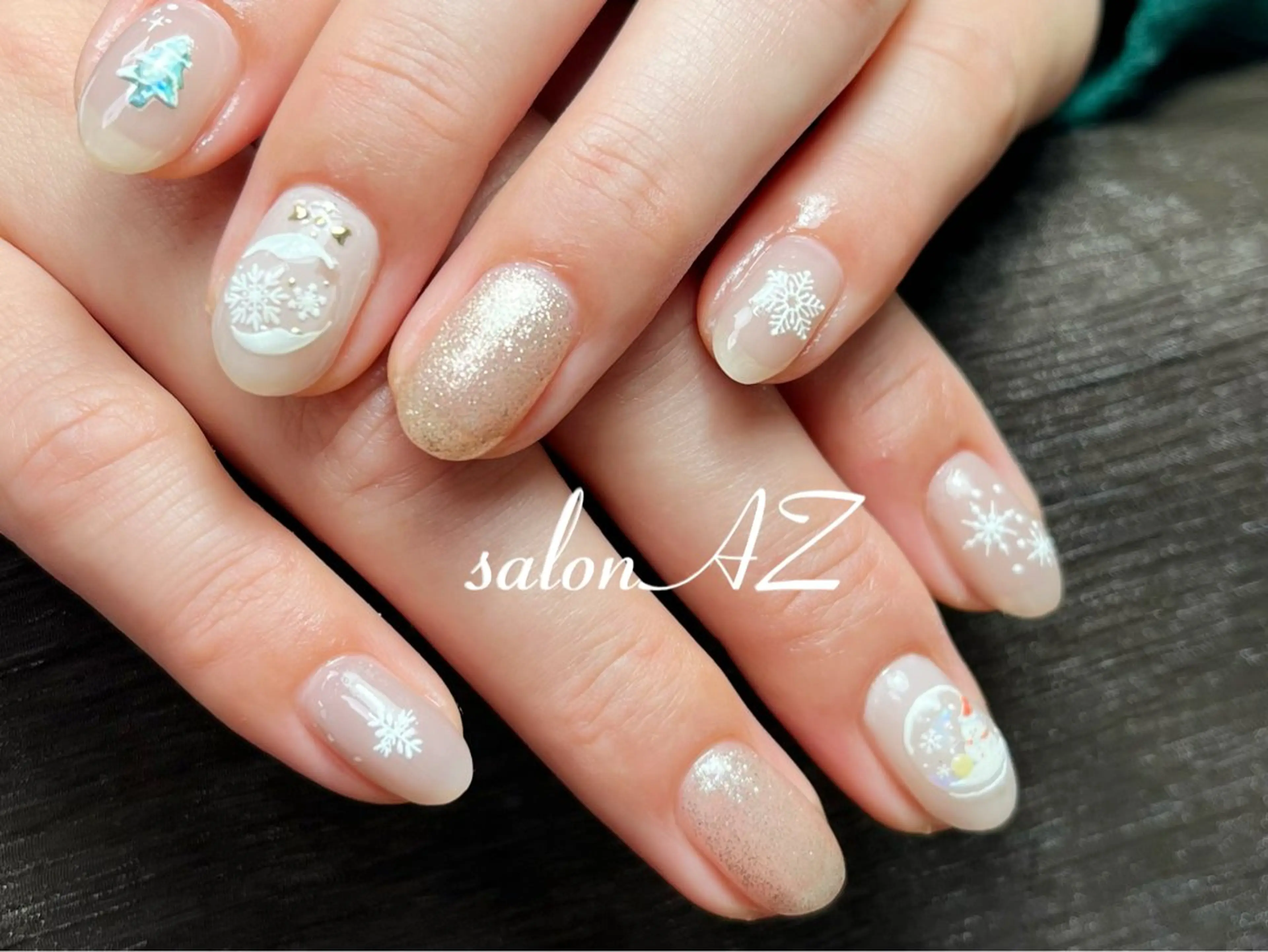 ネイル ハンドネイル salonAZ トップネイリストのネイルデザイン