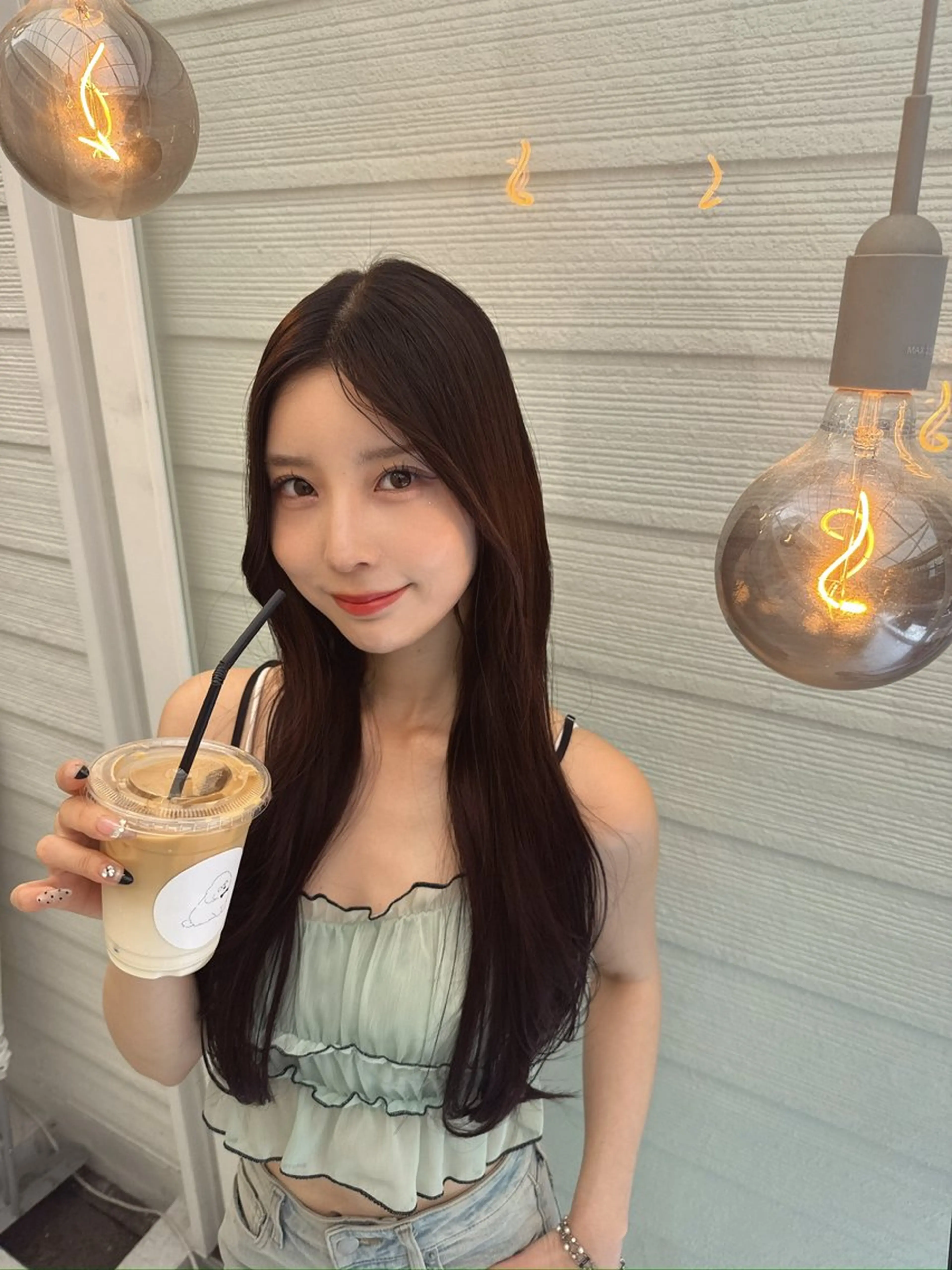 ロング カラー ブリーチ ブラウンカラー 透明感カラー モカブラウン ブリーチなしカラー カット ヘアカラー トリートメント 🫧透明感カラー特化 🫧TAISEIのヘアスタイル