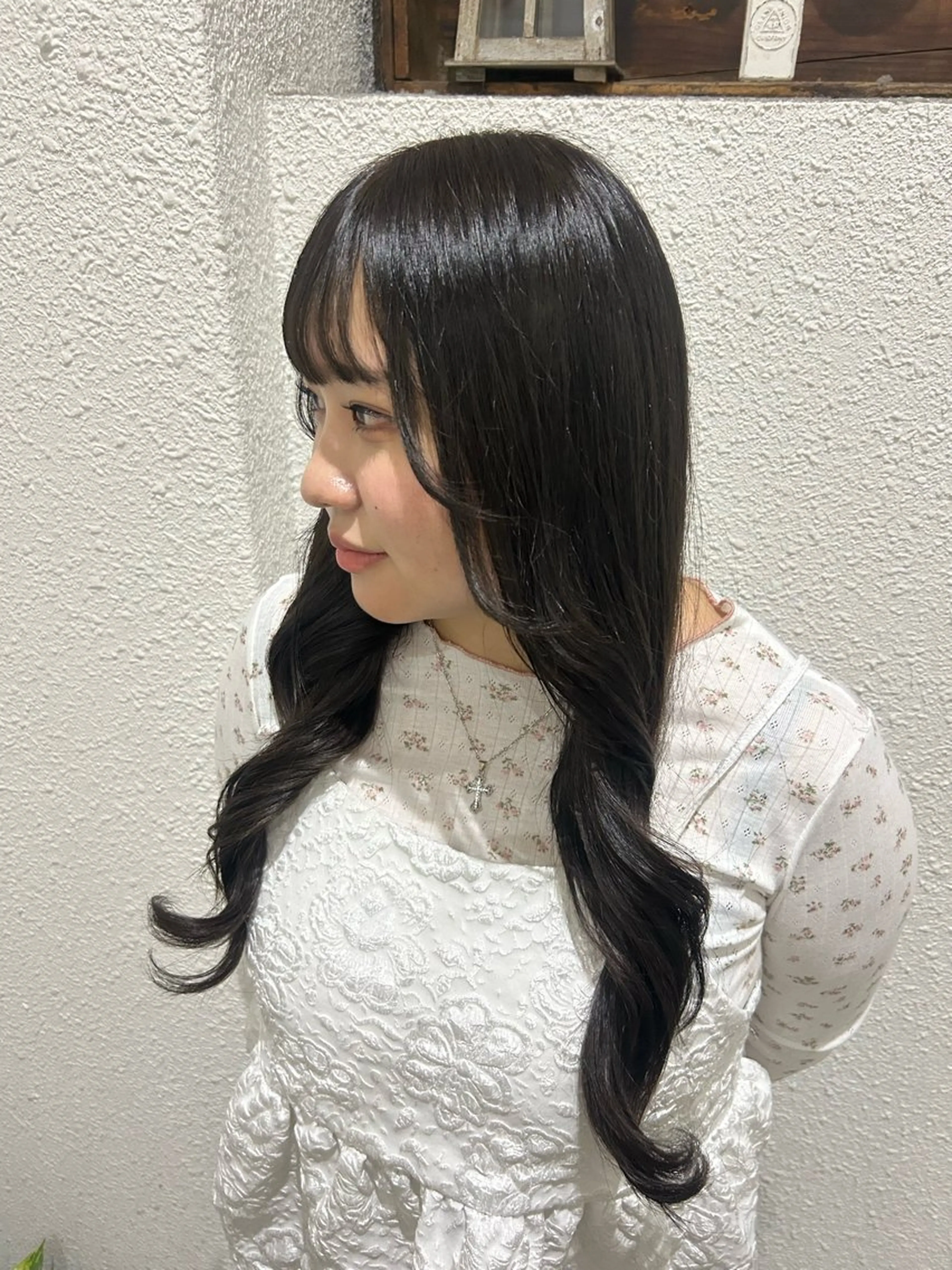 カラー 竹村 茉優のヘアスタイル
