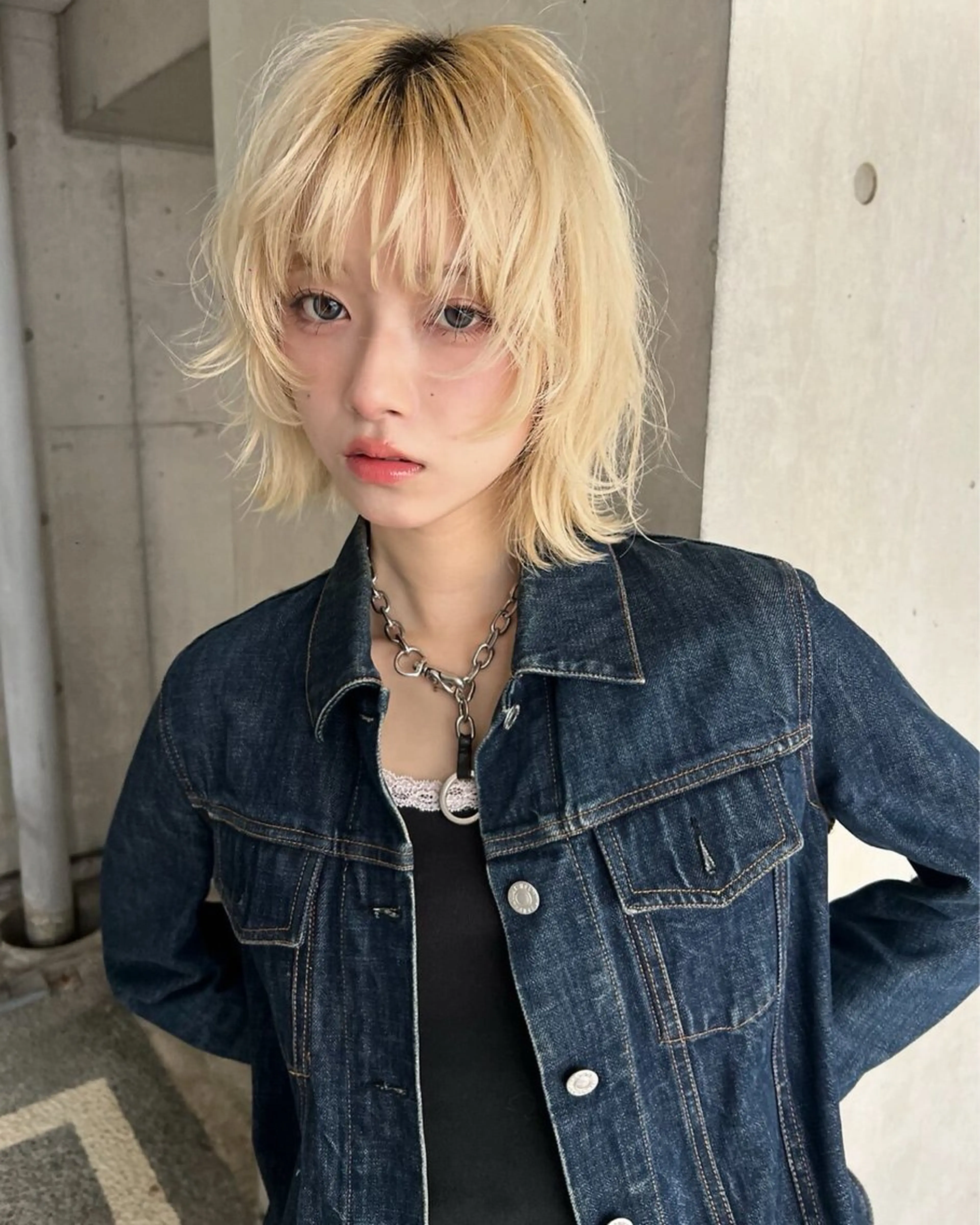 骨格カット+ 資生堂サブリミット髪質改善トリートメントの写真
