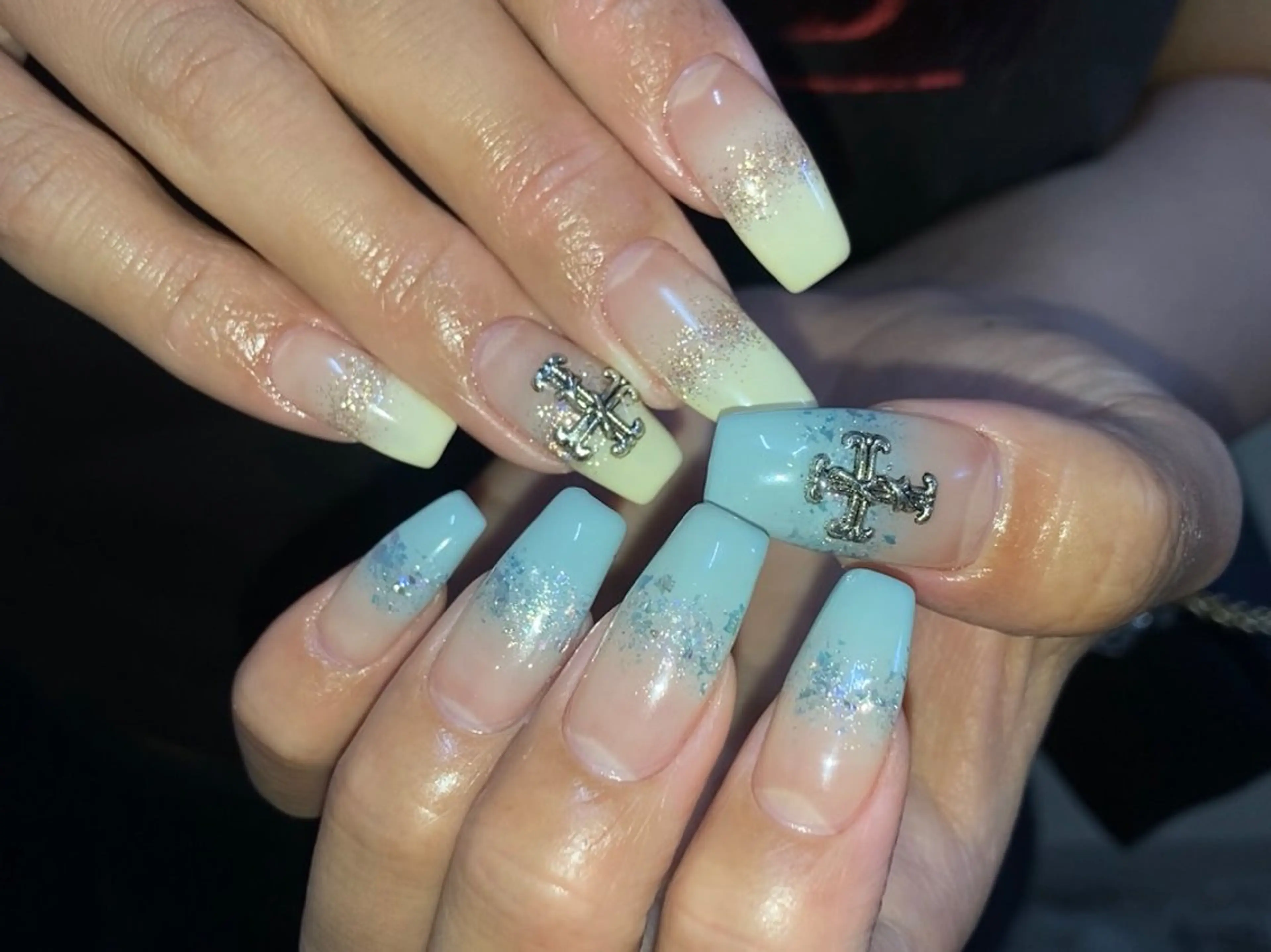 ネイル ハンドネイル フットネイル kana/モード ・グランジ⛓🎼のネイルデザイン