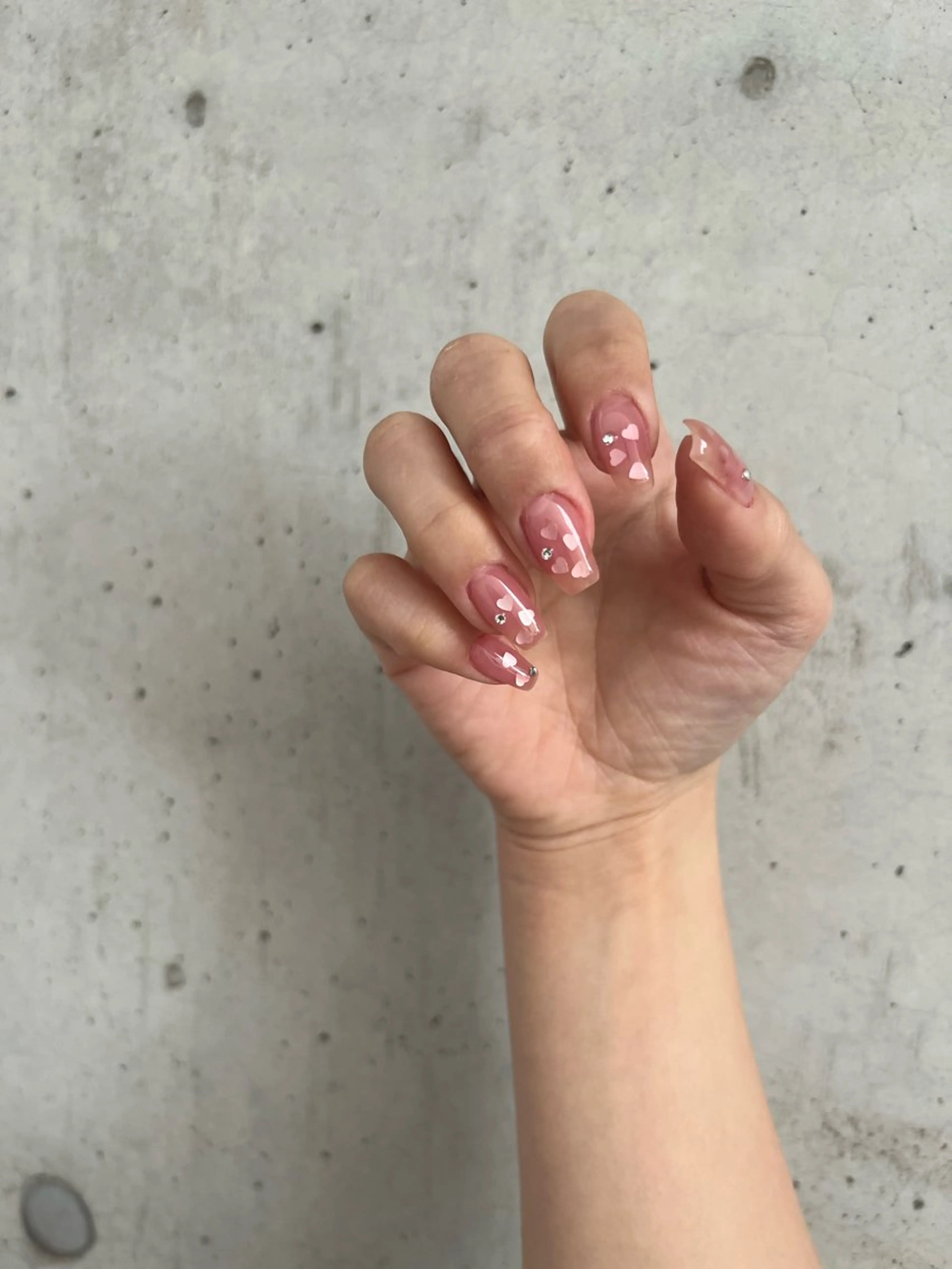 ネイル バレンタイン ハンドネイル ハンドケア Charme. NOBUKOのネイルデザイン