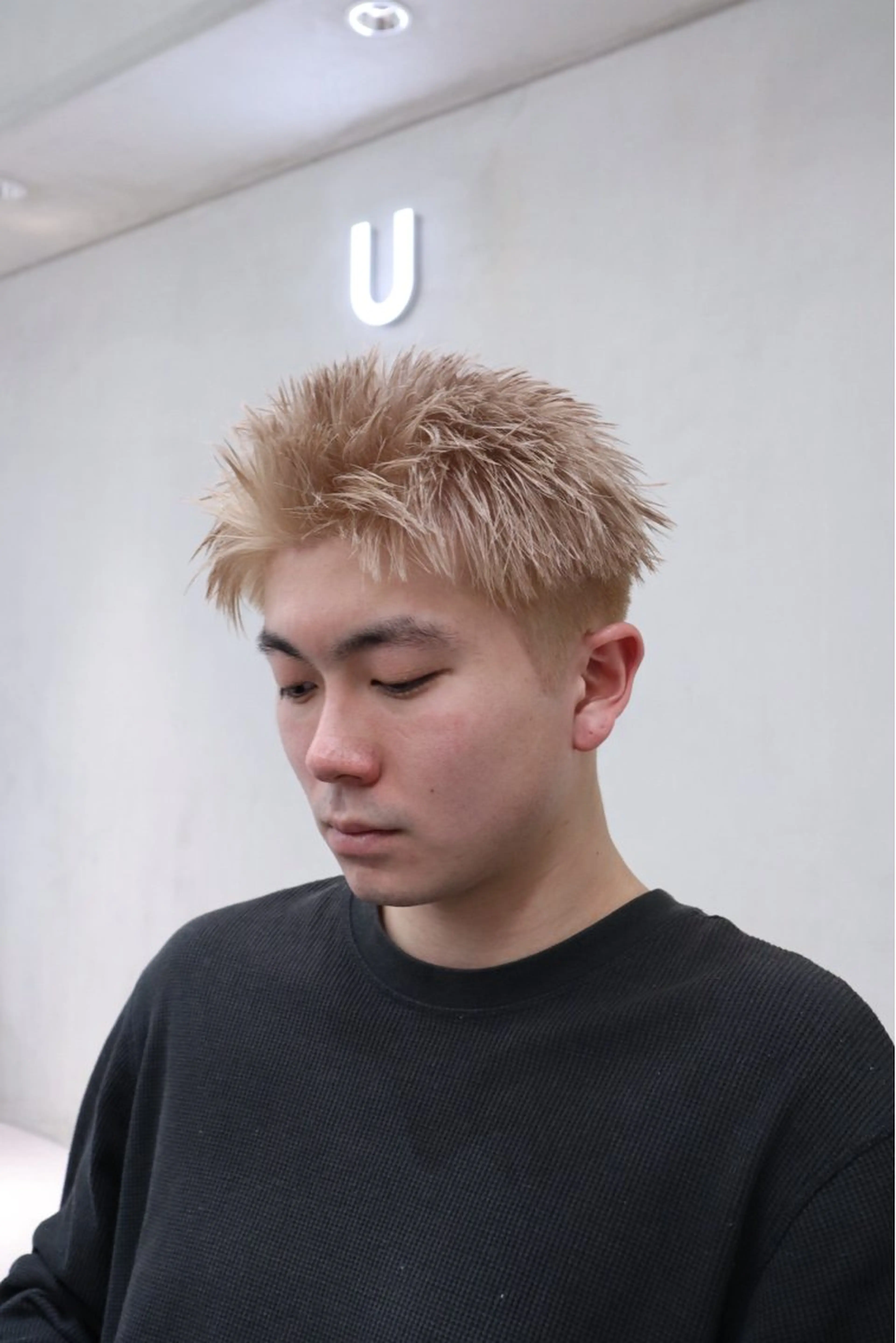 ショート カラー メンズ カット ヘアカラー トリートメント ヘアセット メンズ特化   西野 晴紀のヘアスタイル