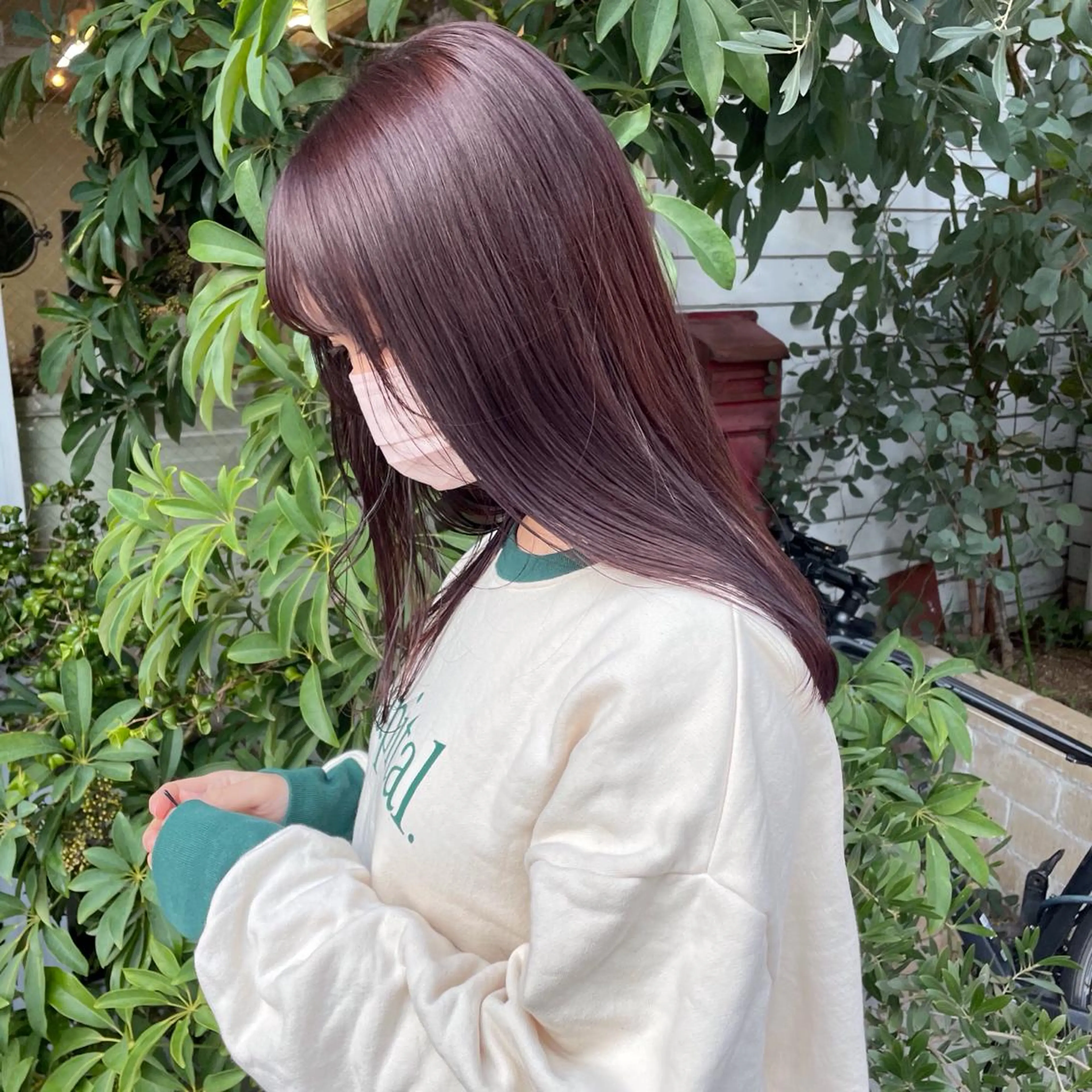 【✨カットなし✨】透明感ケアカラー＋超音波オージュア3stepトリートメント🌿の写真
