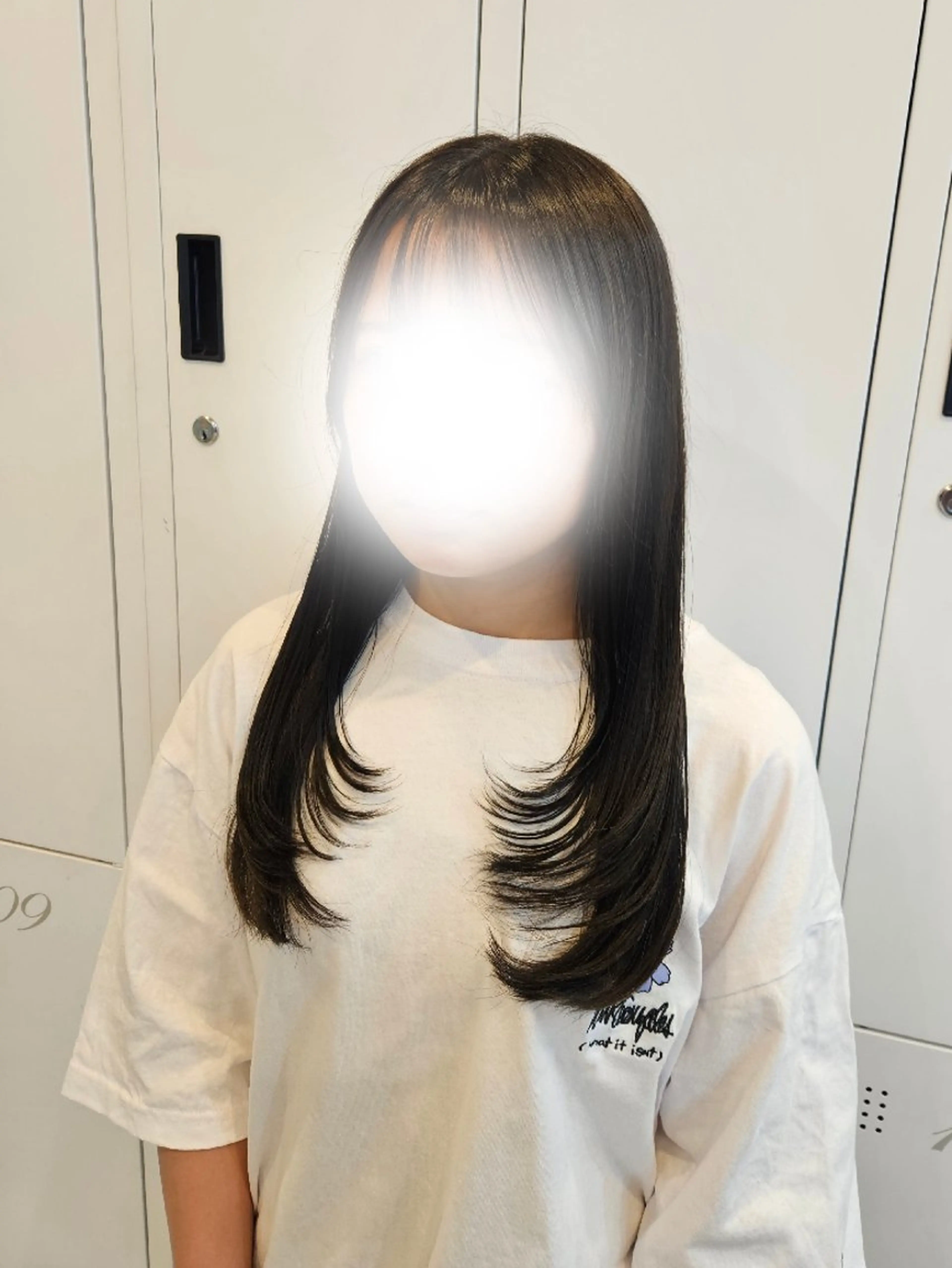 ロング 韓国風ヘア レイヤーカット カット ヘアカラー トリートメント ミク🇰🇷 /Agu hairのヘアスタイル