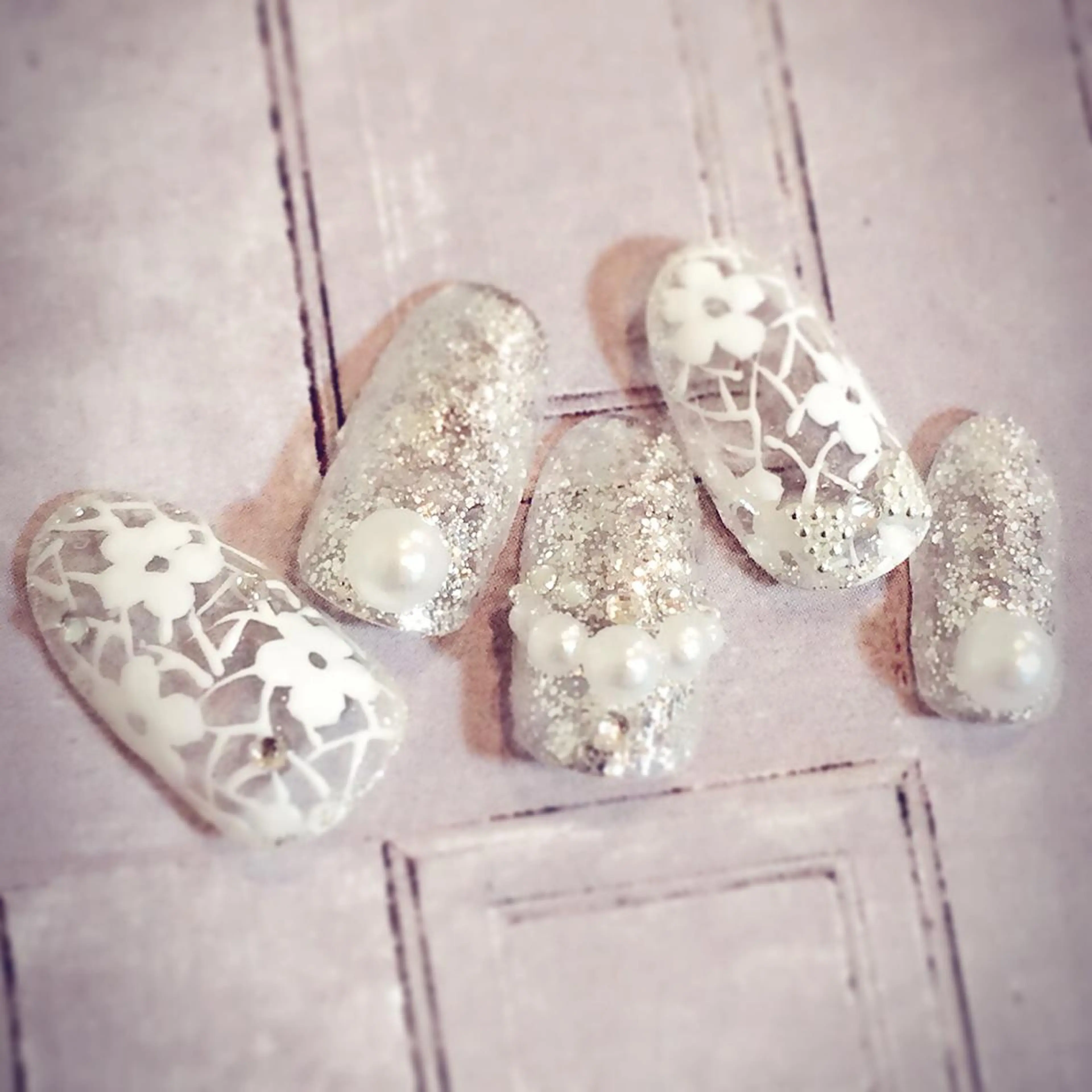 ネイル レース jdn kayokoのネイルデザイン