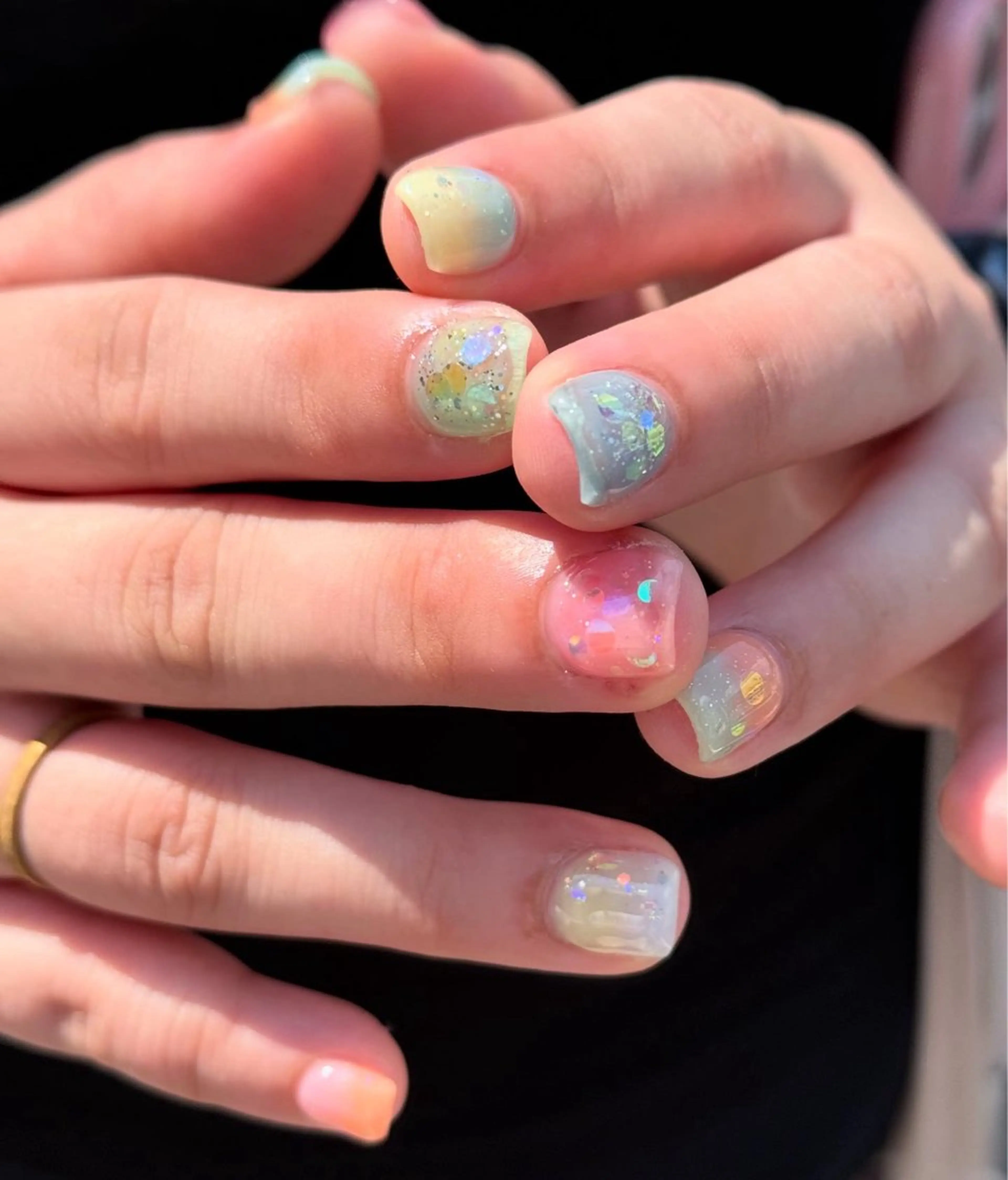 ネイル ハンドネイル nail salon supe_所属・supe_ 八幡🐺*❅·̩͙のネイルデザイン