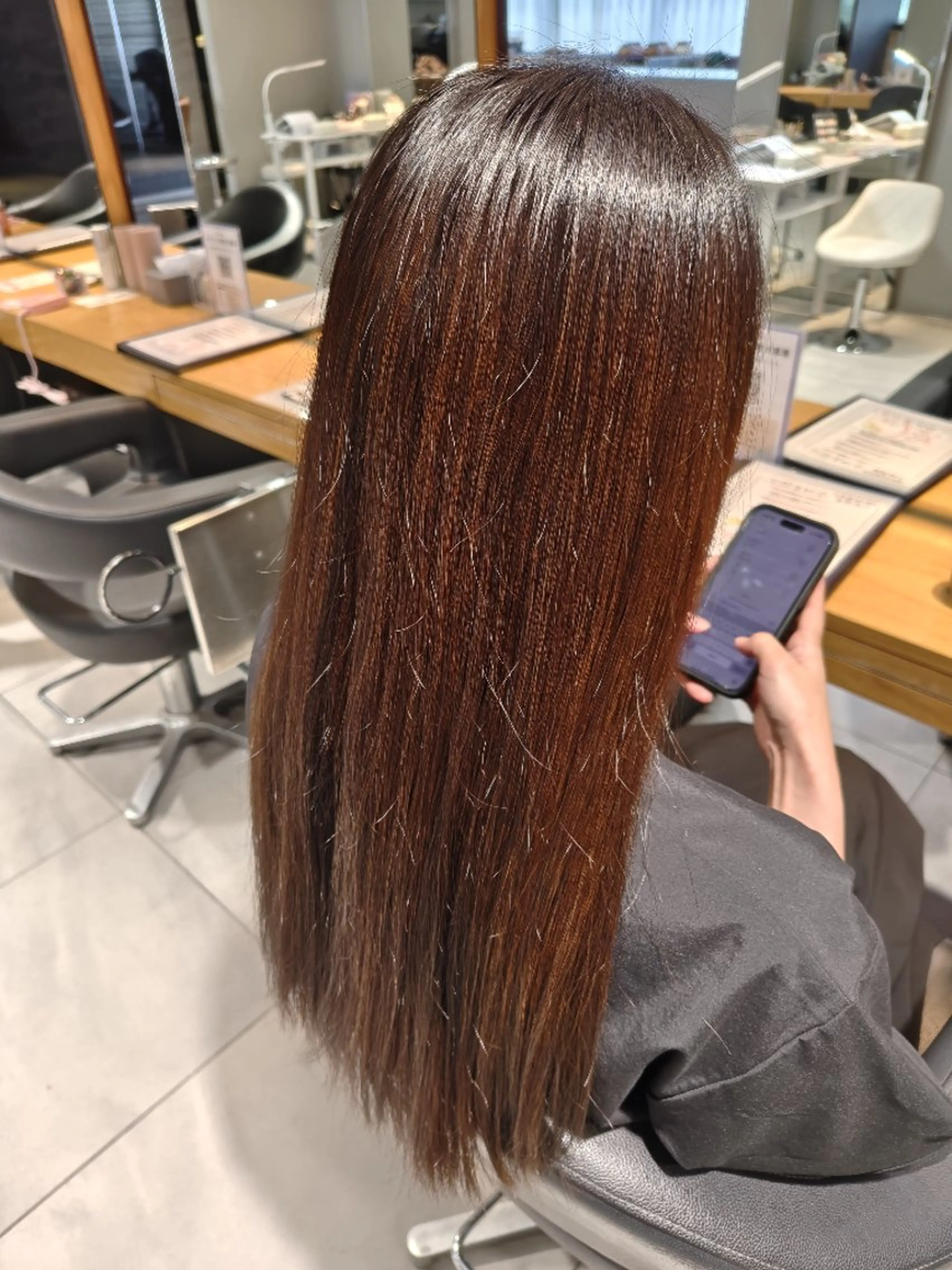 カラー ヘアカラー トリートメント 美容室Lee京橋店所属・Lee京橋店 ゆみかのヘアスタイル