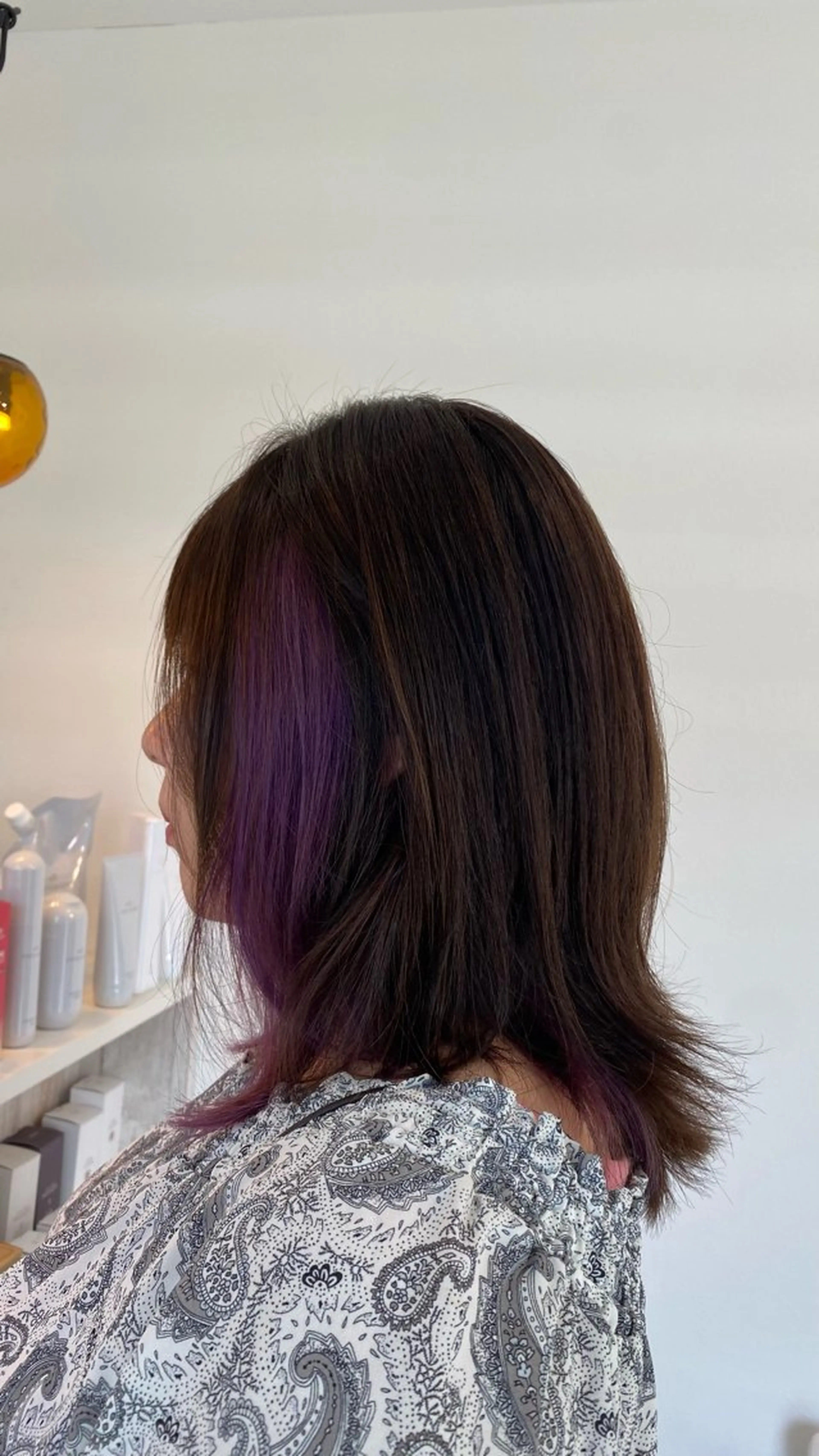 カラー イヤリングカラー 浅野  勇貴のヘアスタイル