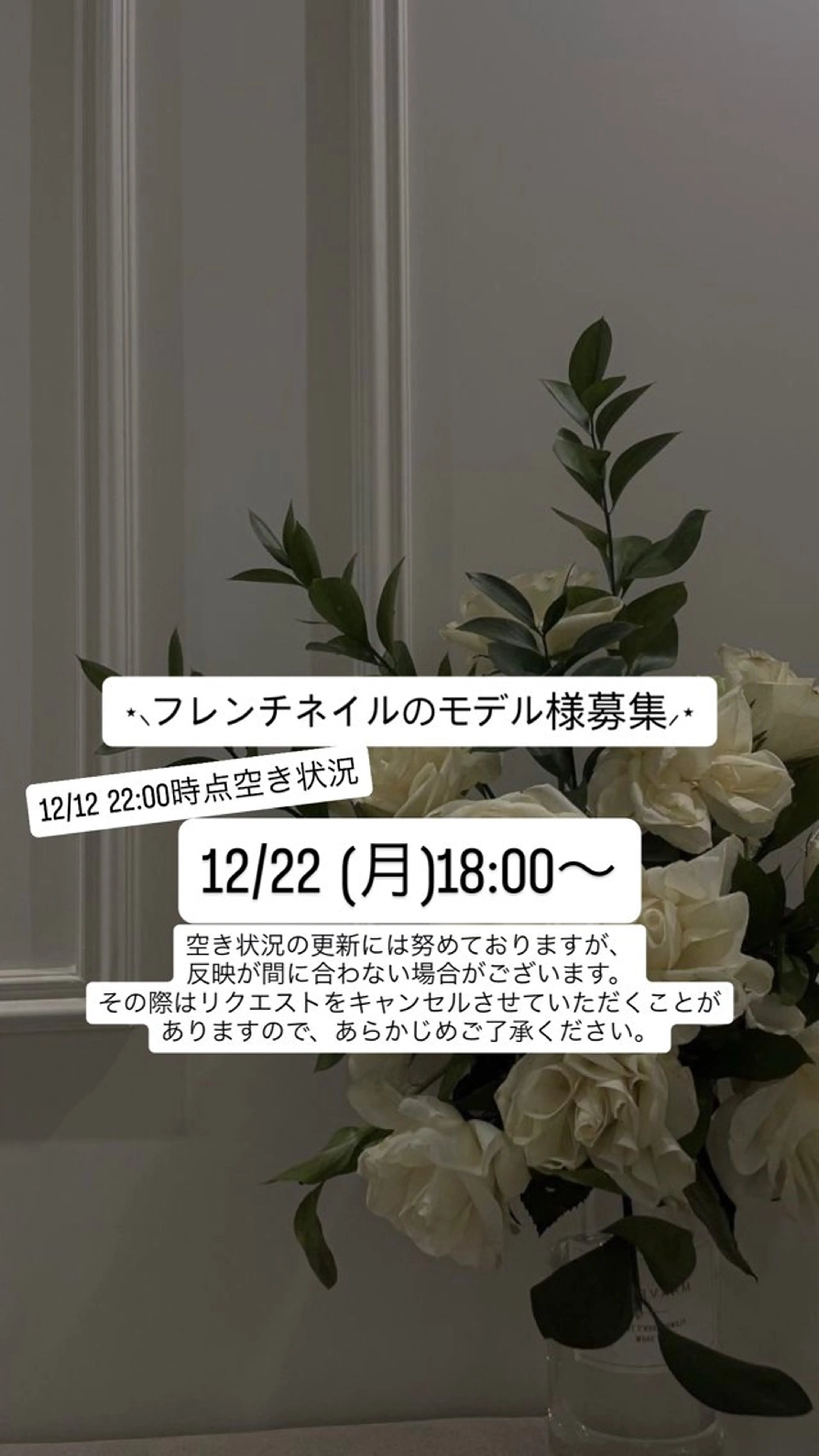 ⋆⸜フレンチネイルのモデル様募集⸝⋆の写真