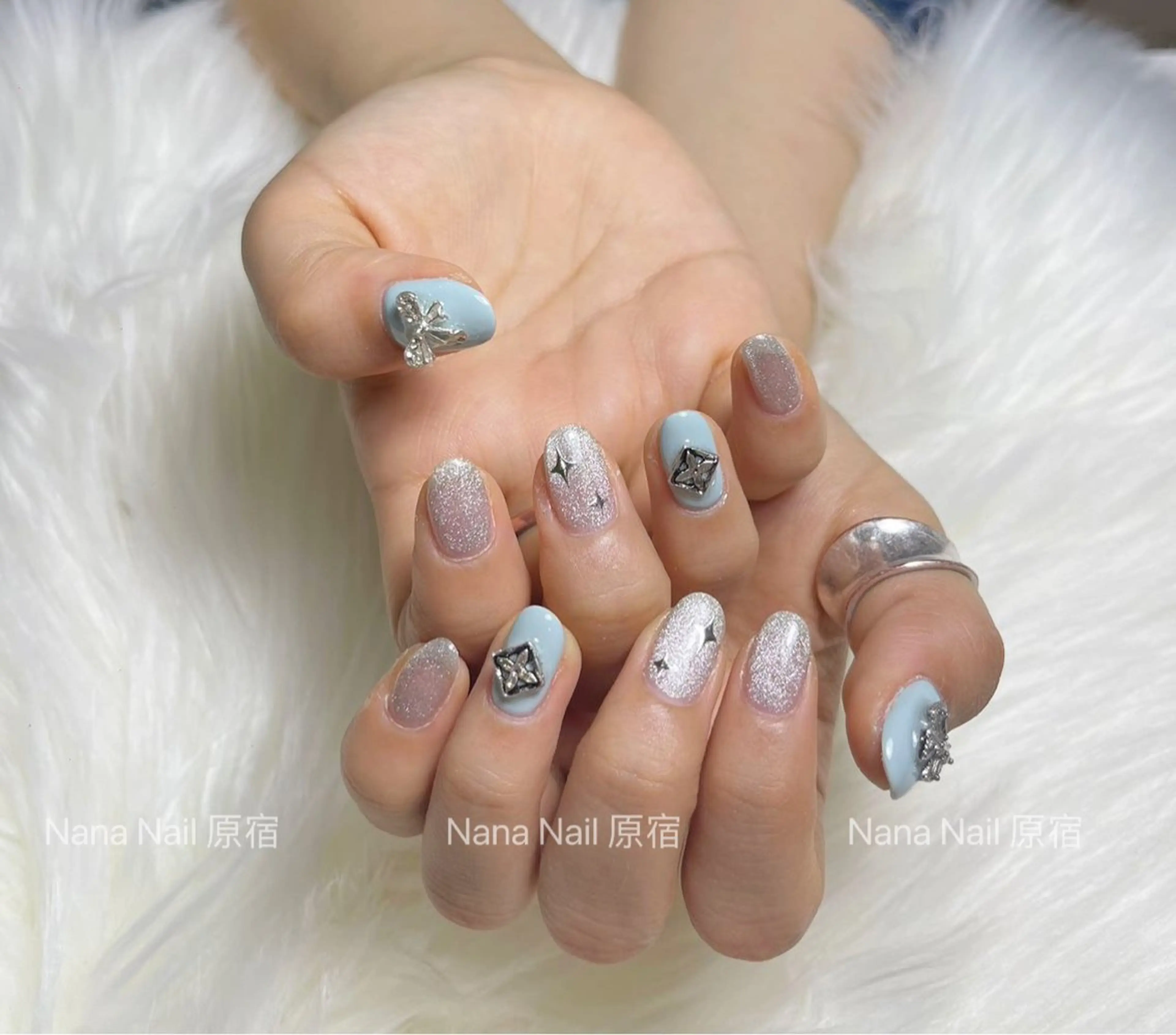 ネイル 持ち込み ハンドネイル Unicorn Nail原宿表参道のネイルデザイン