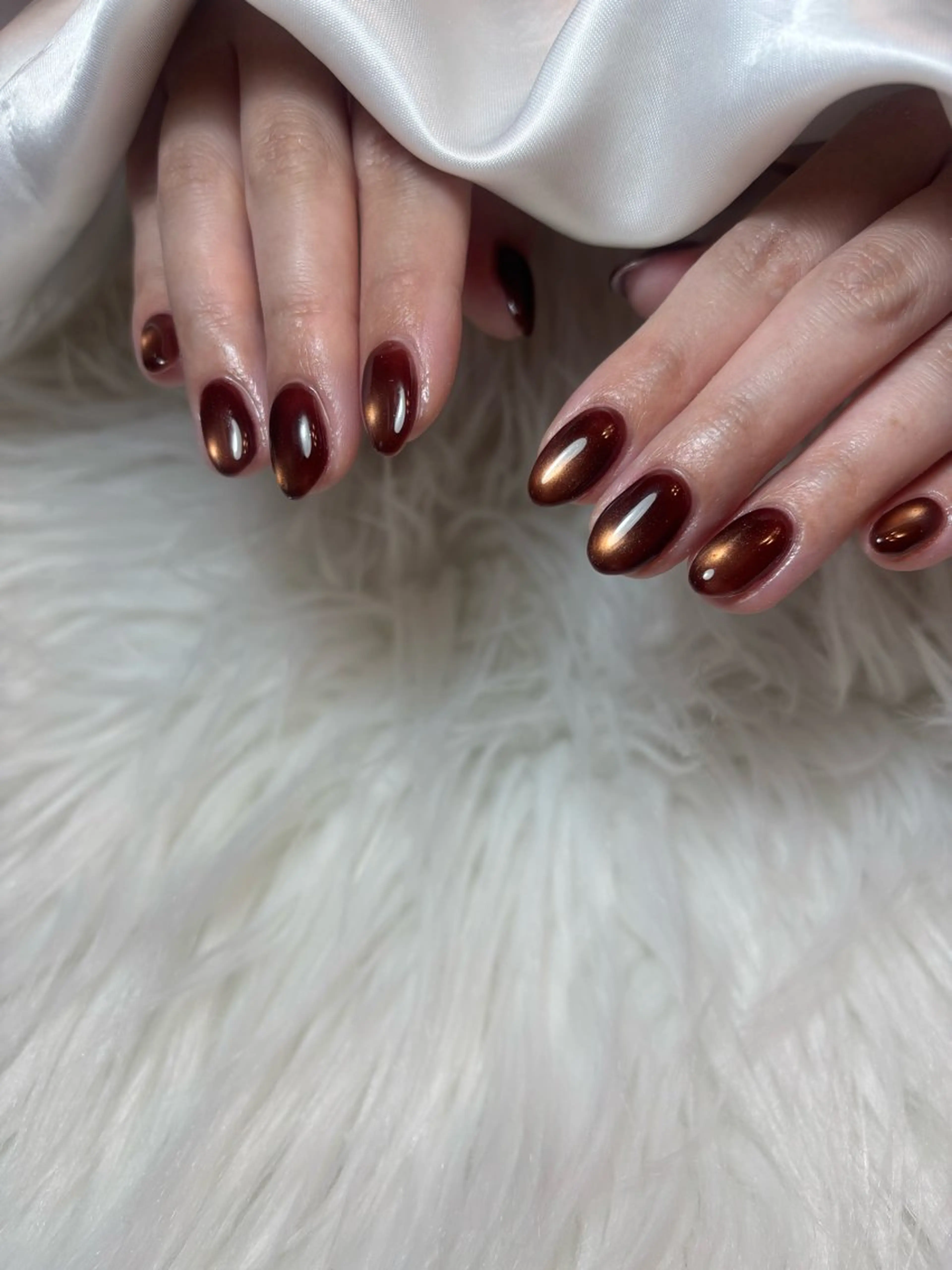 ネイル ブルー キラキラネイル 韓国ネイル マグネットネイル シンプルネイル timtam --sakiのネイルデザイン