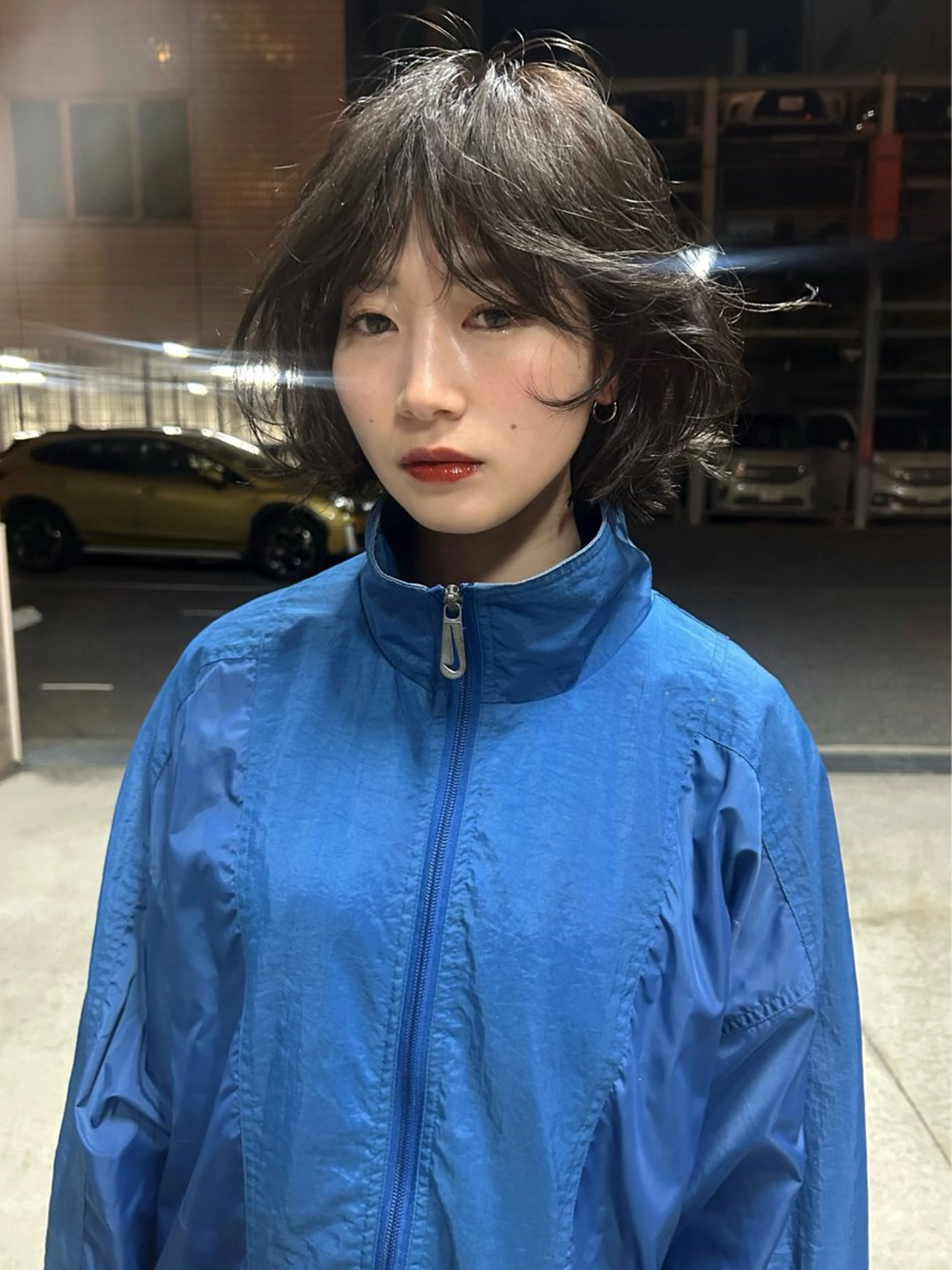 ミディアム BROUN®所属・江坂レイヤー/ボブ nacaのヘアスタイル