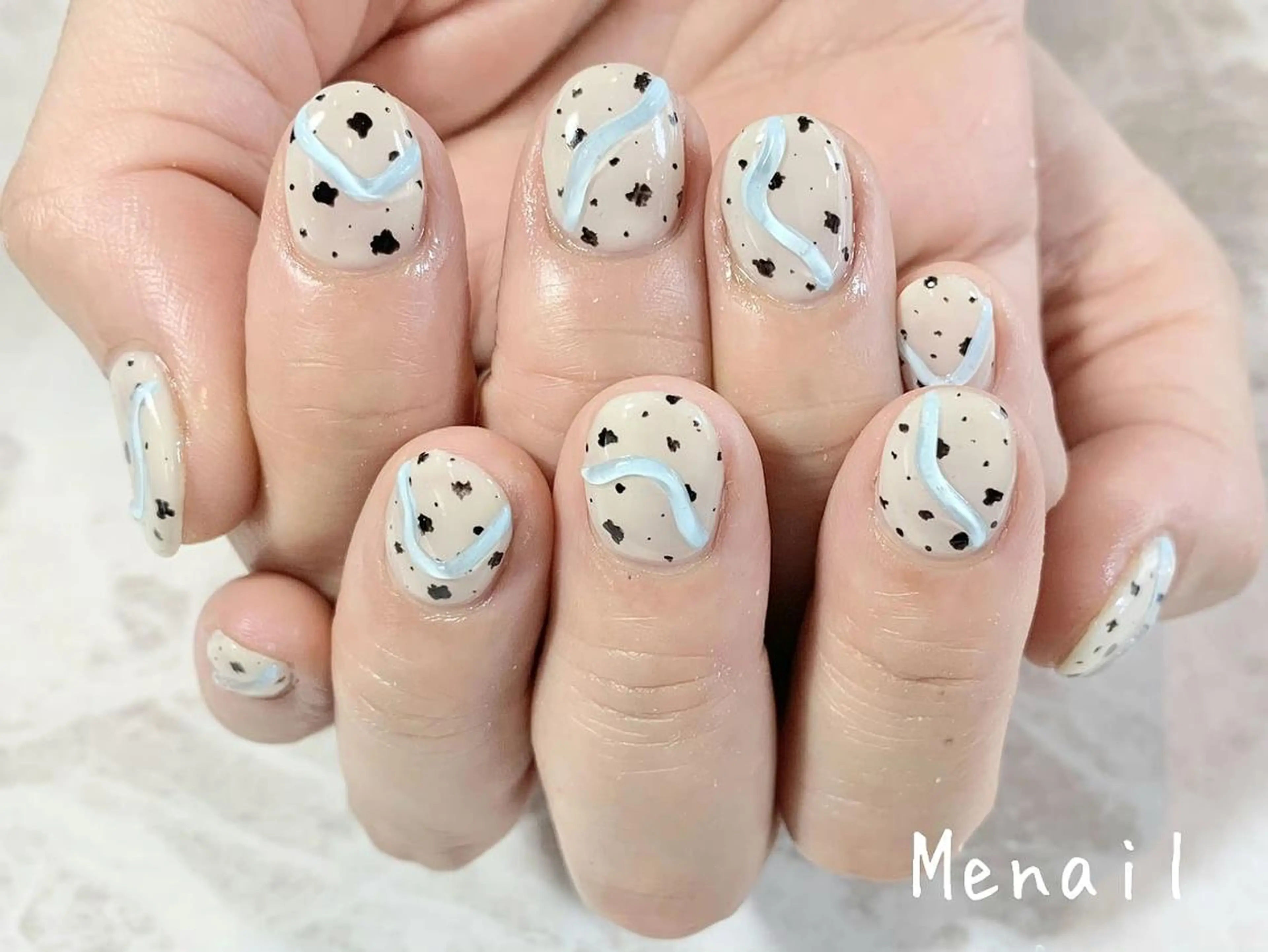 ネイル 🎀MENAIL🎀 シンプル系/POP系のネイルデザイン