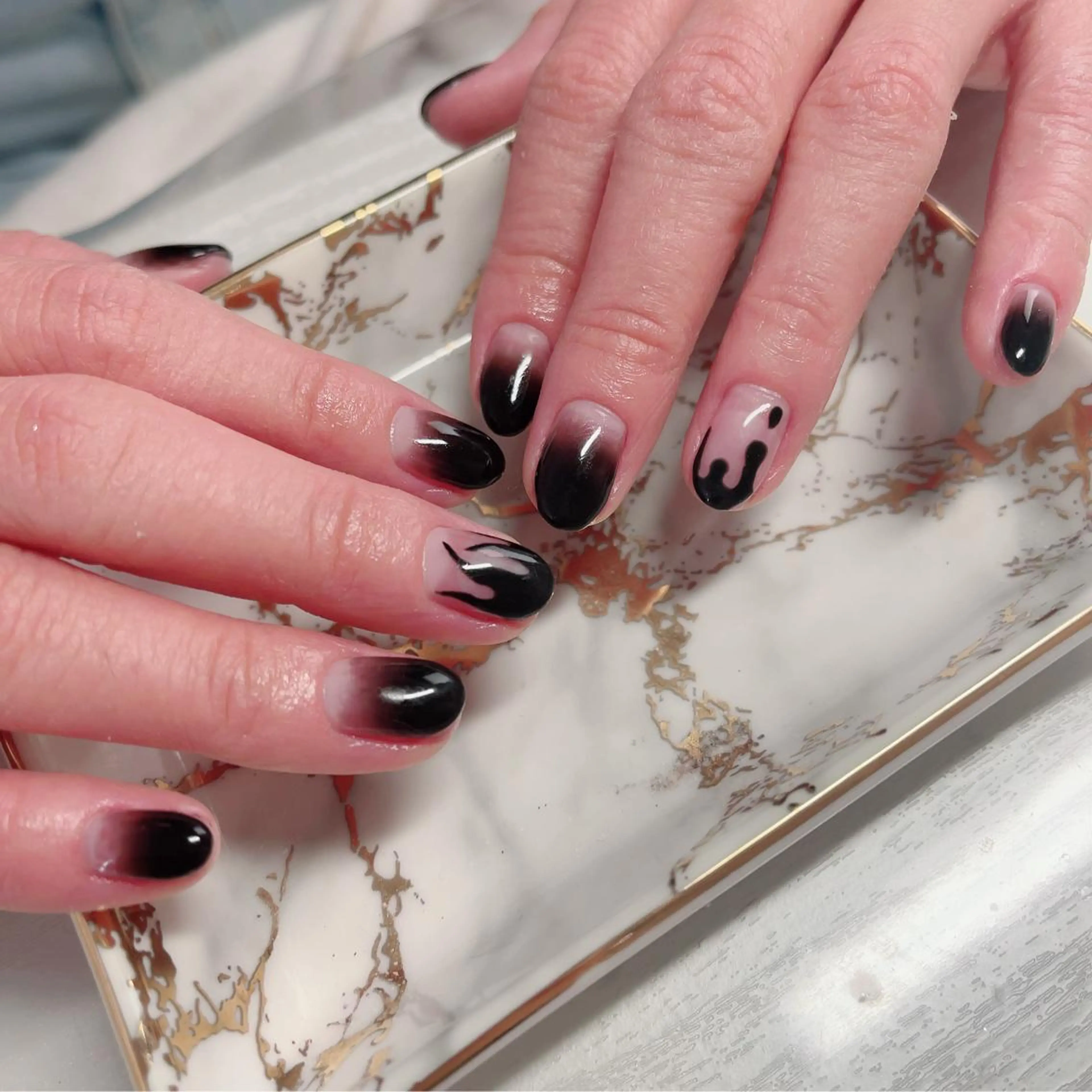 ネイル グラデーション ハンドネイル Baby Nailのネイルデザイン