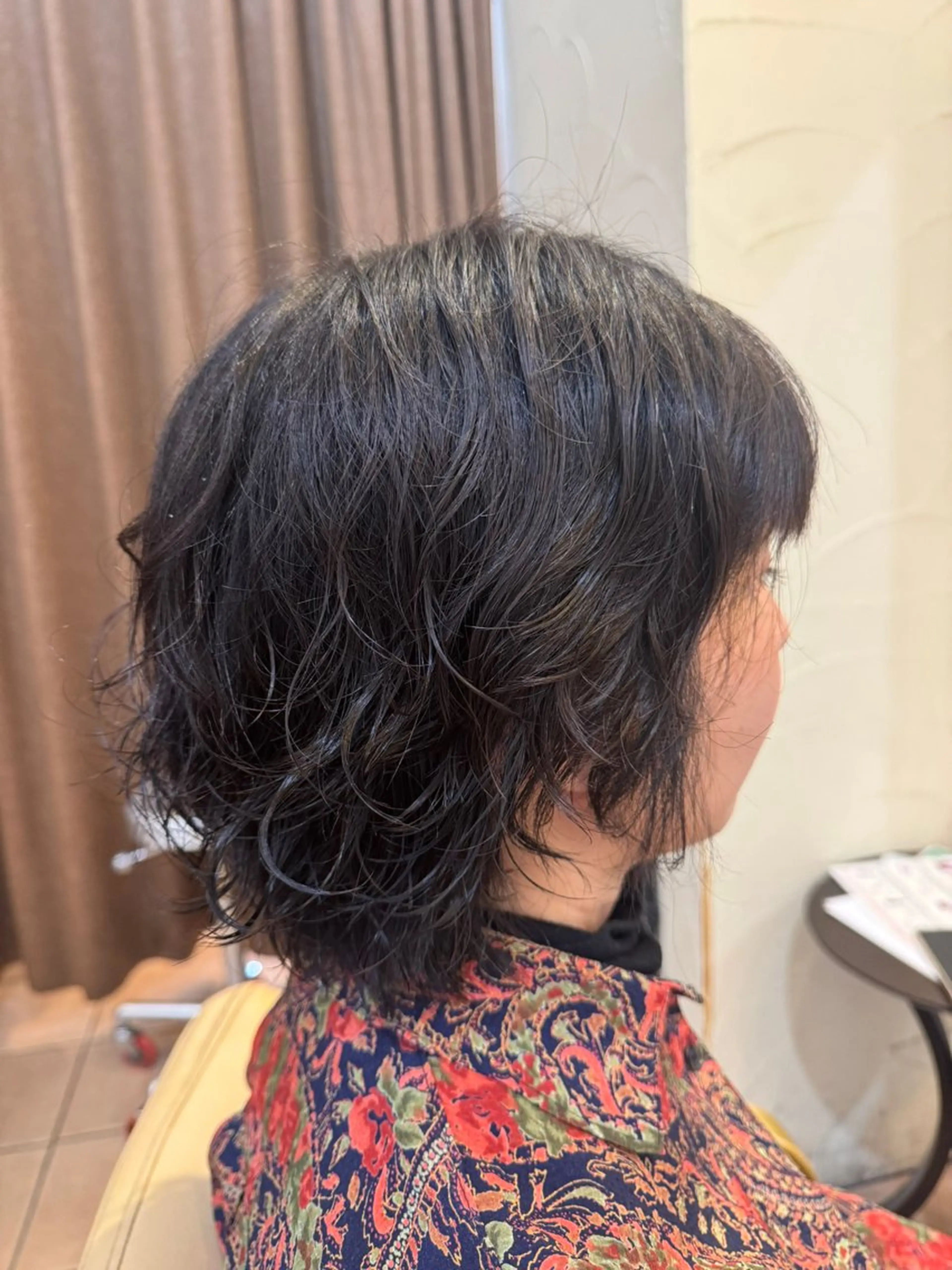 ショート ウルフカット パーマ 三谷 舞🌈⭐️のヘアスタイル