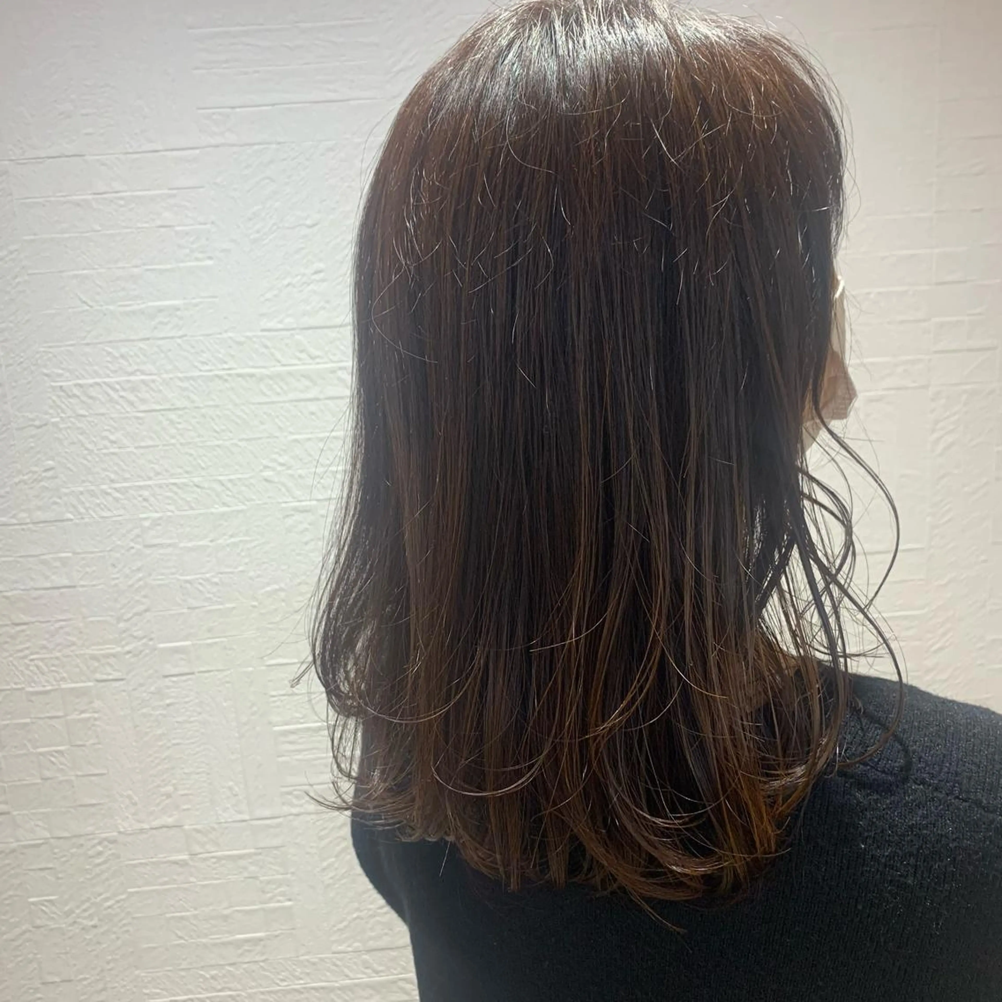 セミロング ショート🌼パーマ 本間正子のヘアスタイル