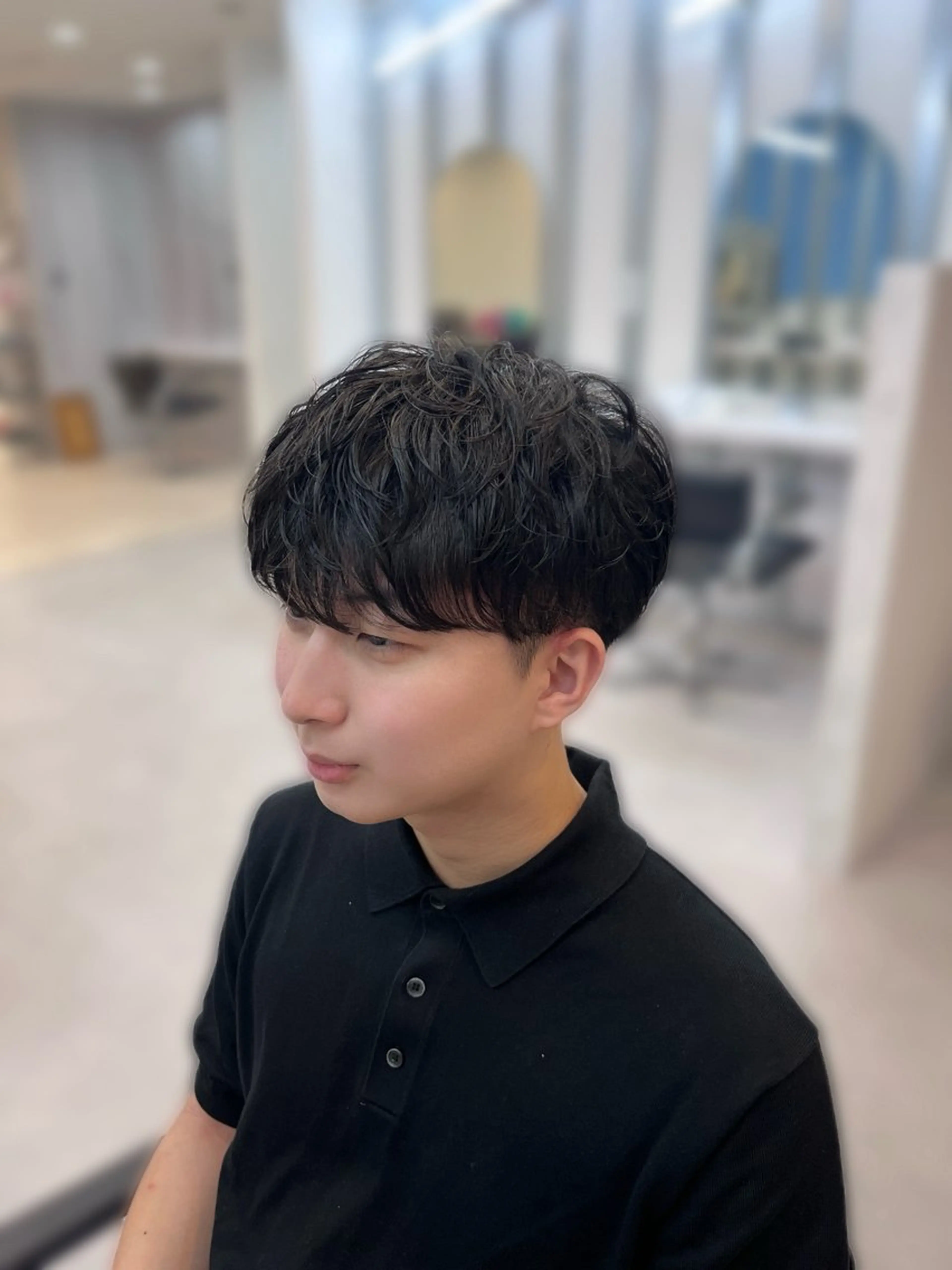 パーマ メンズ メンズパーマ カット パーマ トリートメント 💠つたふうか/ 韓国/メンズヘア💠のヘアスタイル