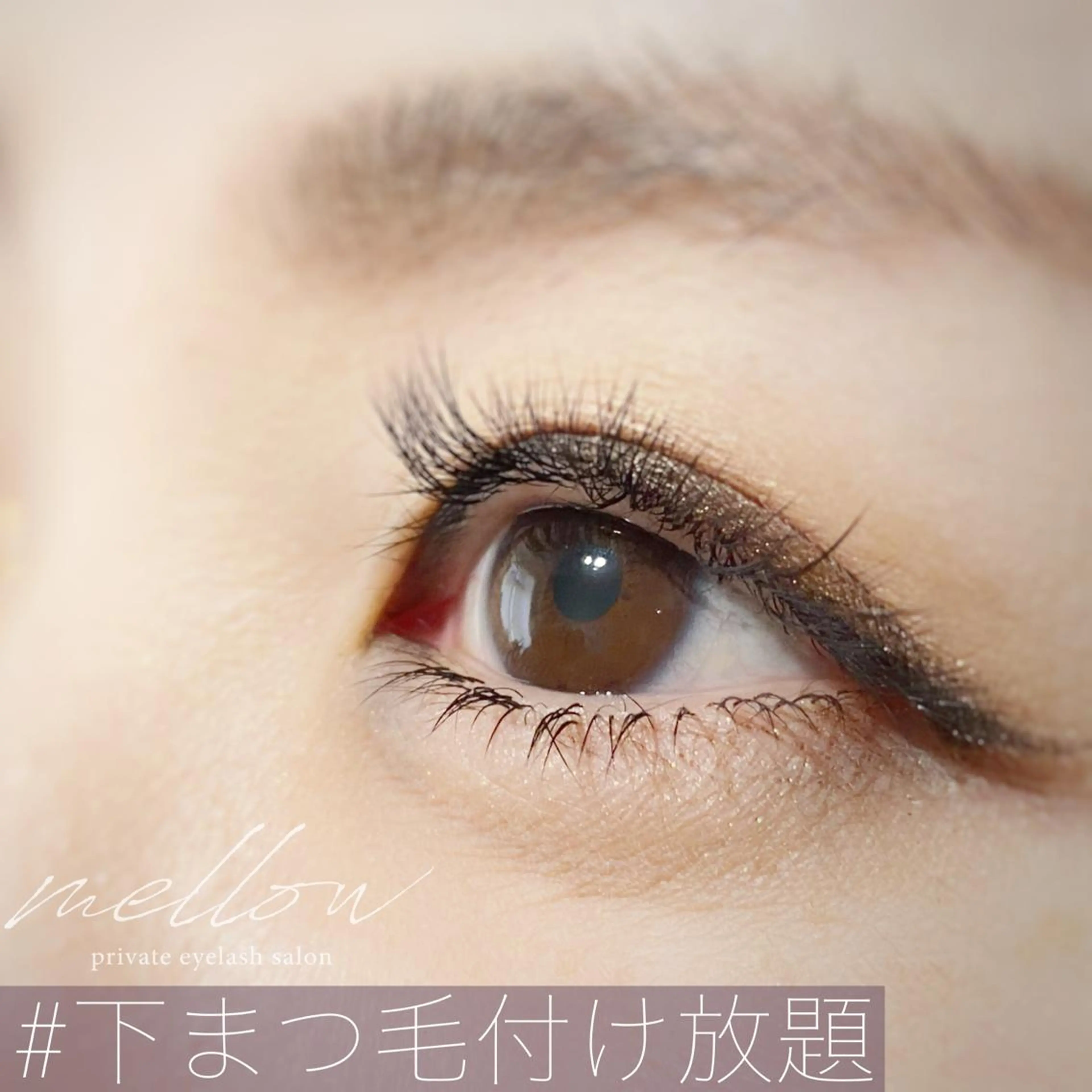 マツエク・マツパ 下まつげエクステ プライベートアイラッシュサロン mellow所属・mellow eyelashのマツエク・マツパデザイン