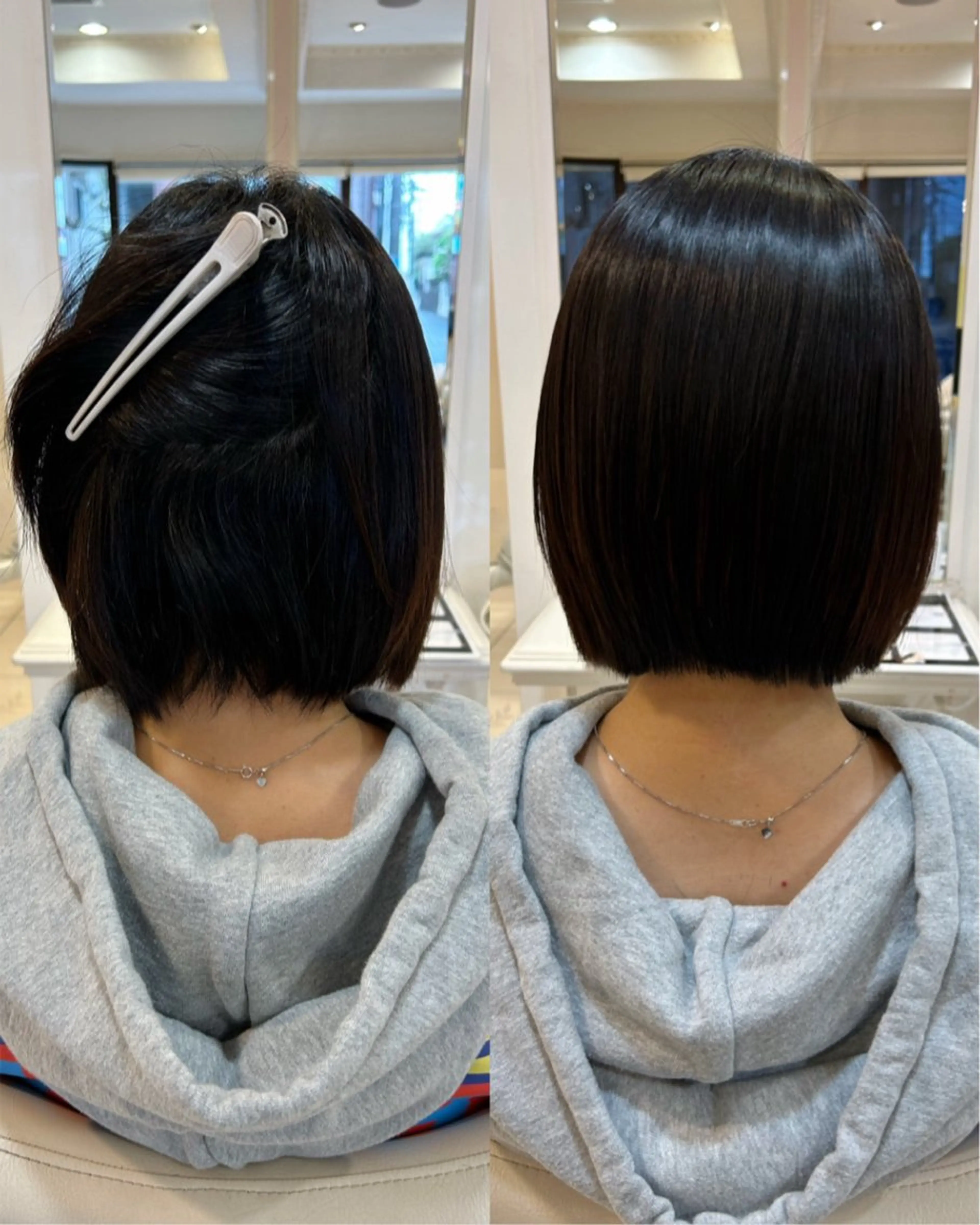 ショート ボブ 縮毛矯正 カット 縮毛矯正 トリートメント 高橋 佑のヘアスタイル