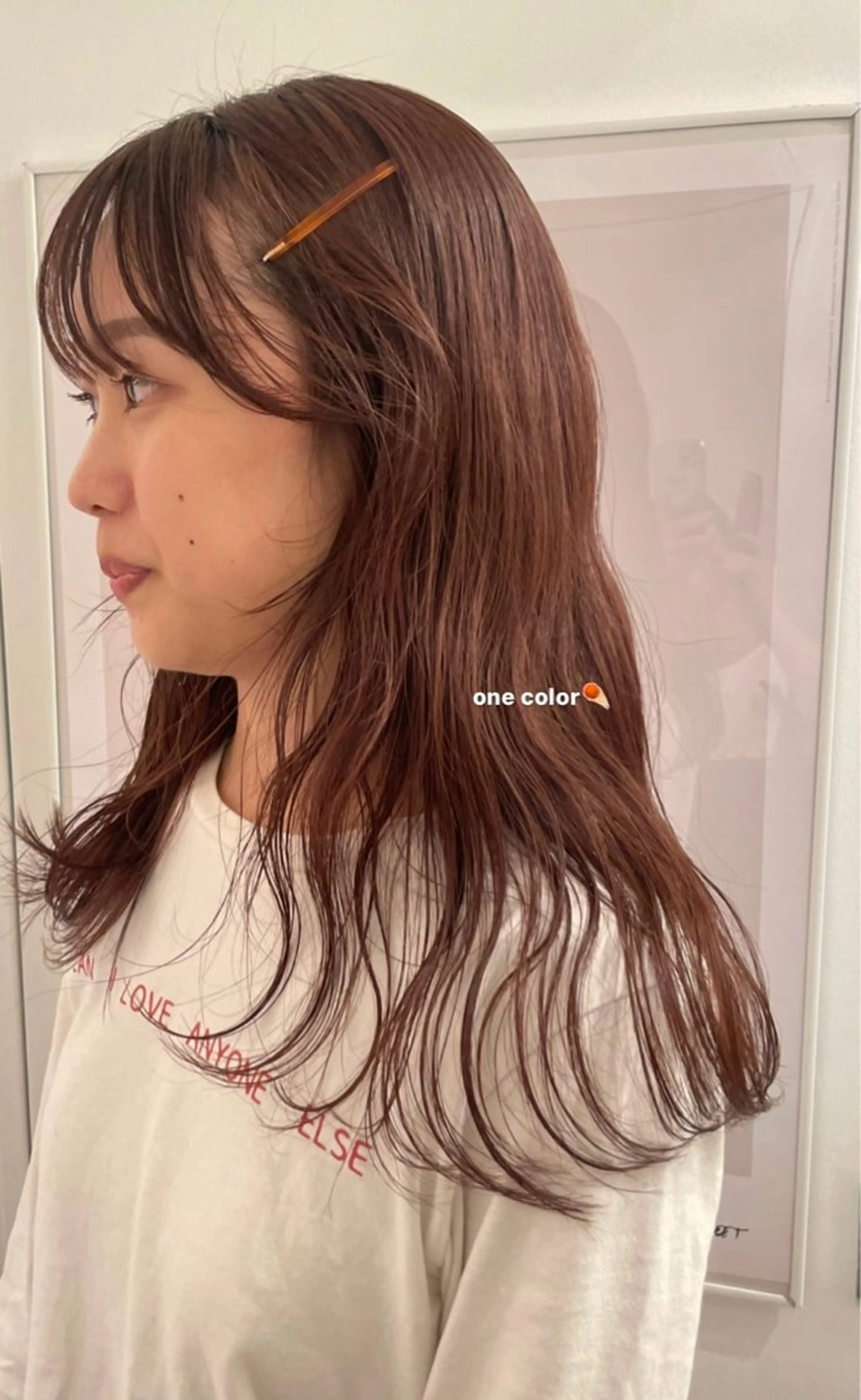 カラー rizu ボブヘアのヘアスタイル