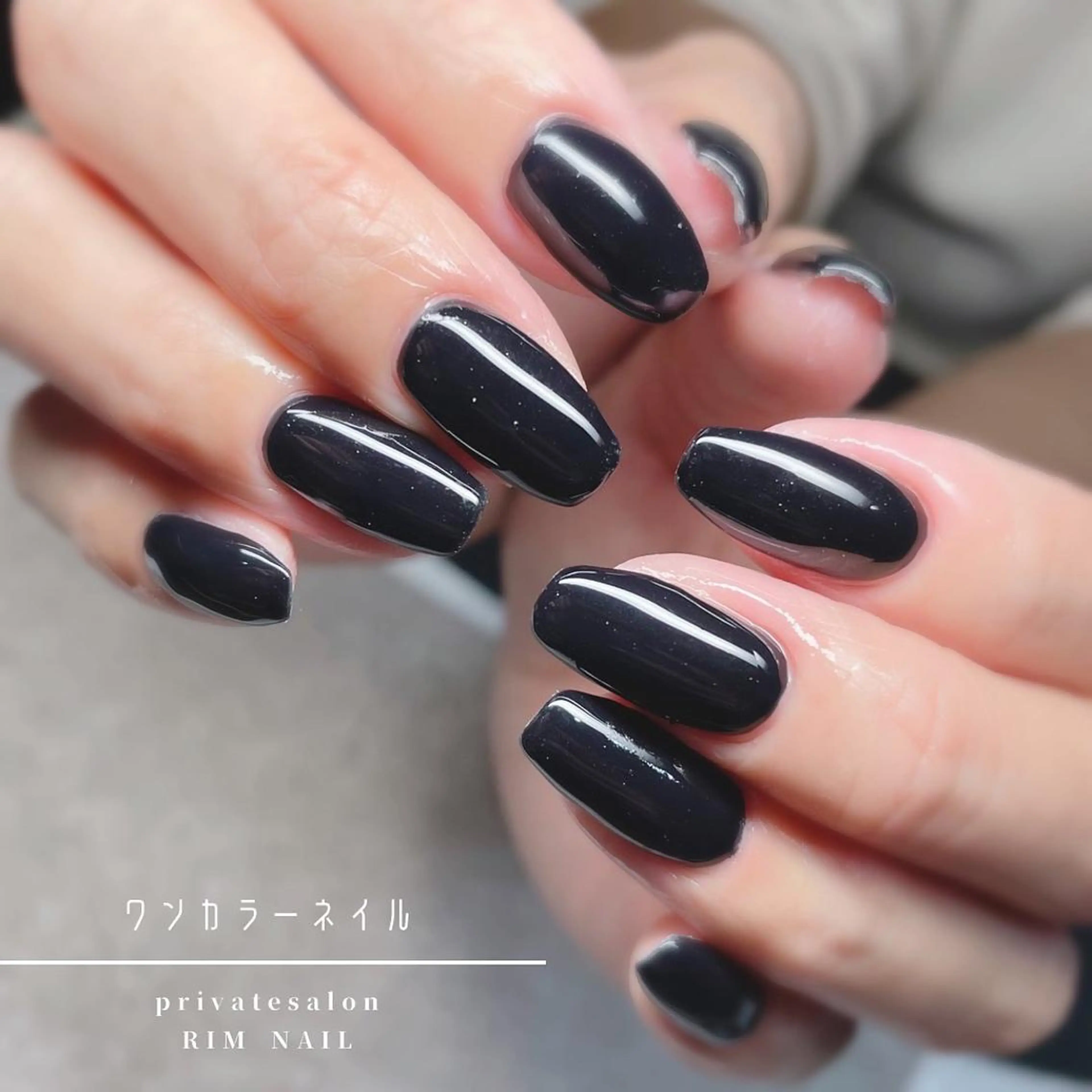 ネイル ネイビー ハンドネイル RIMNAIL リムネイルのネイルデザイン