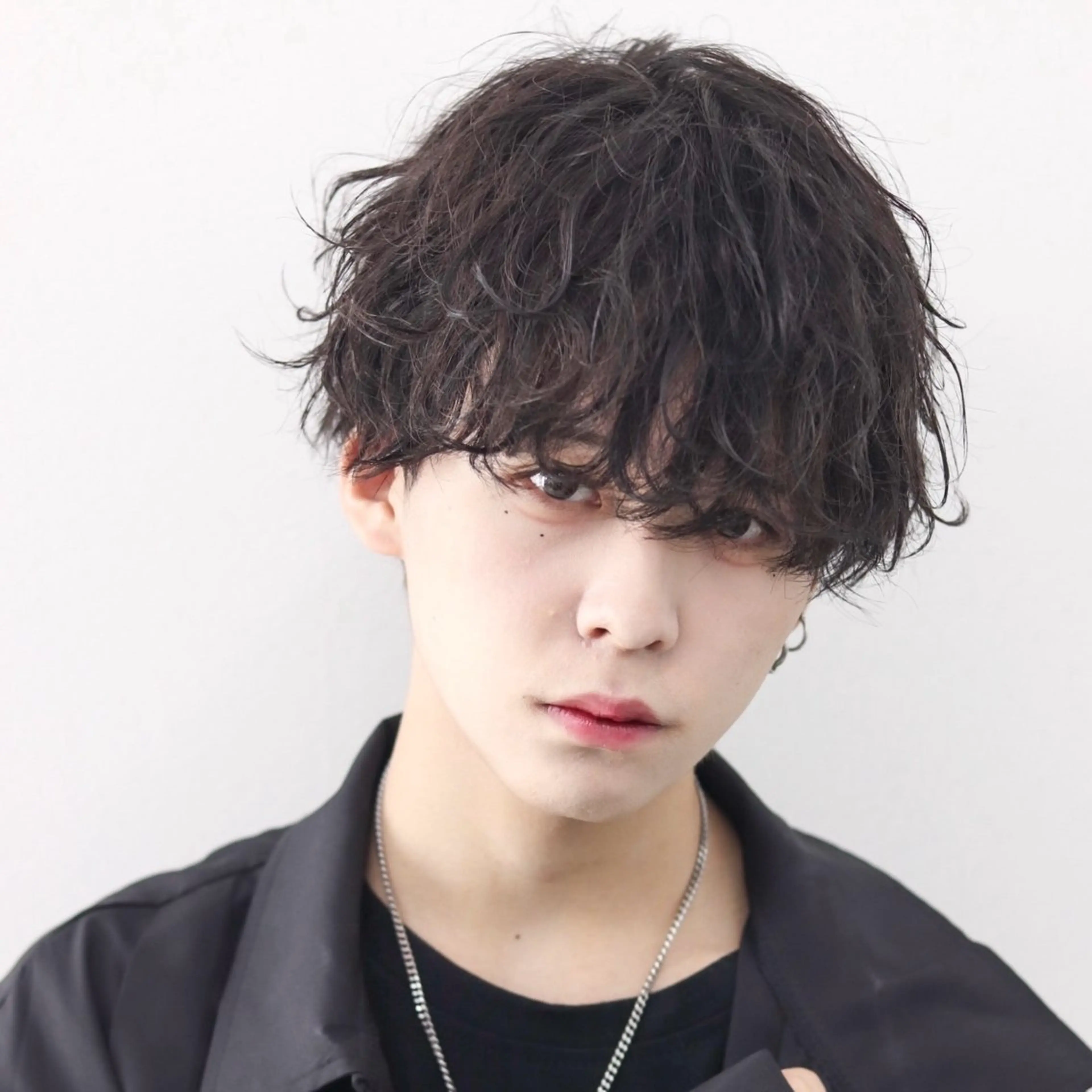 ミディアム カラー パーマ メンズ カット パーマ トリートメント メンズ特化 😎キョウヘイ😎のヘアスタイル