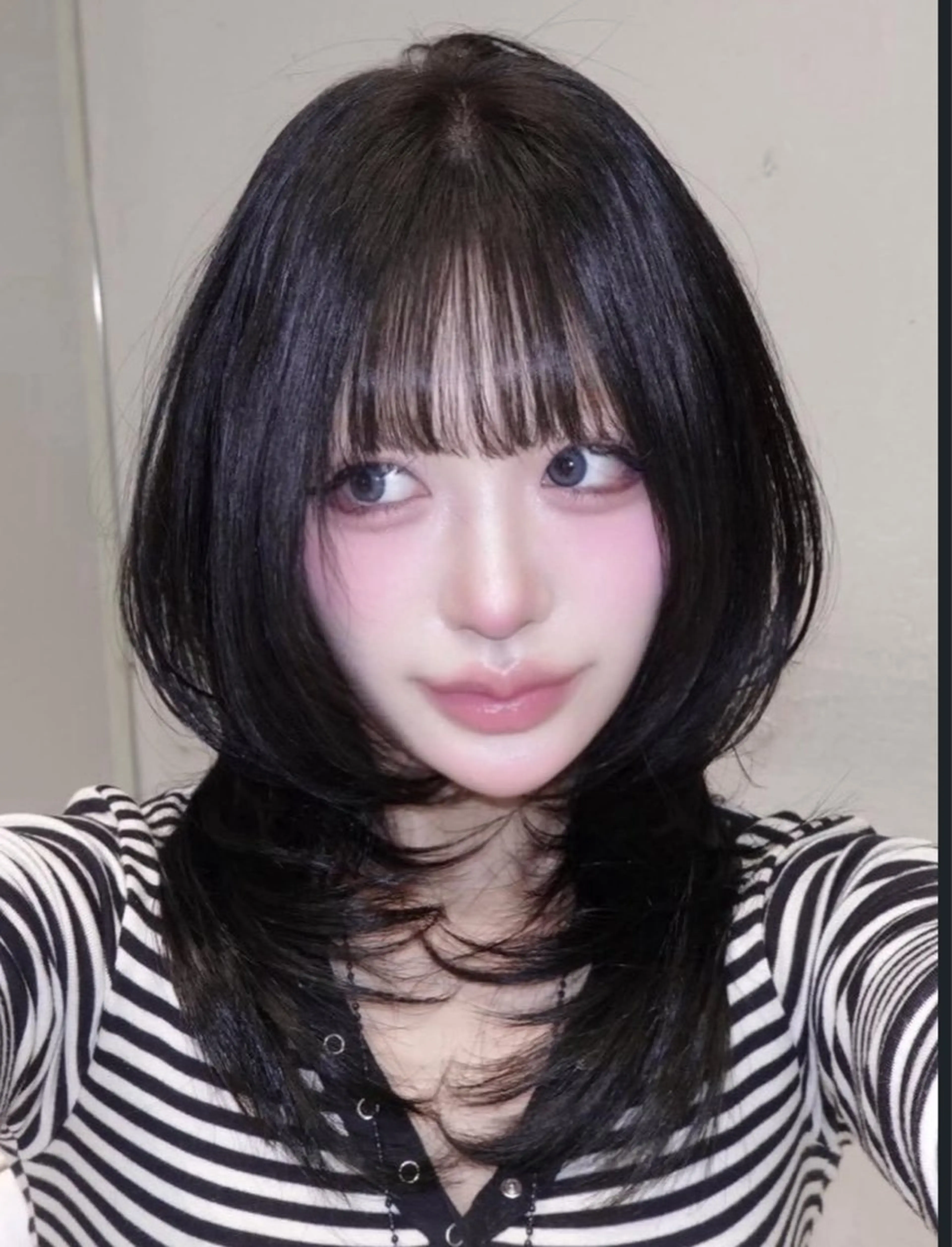 ロング カット ヘアセット miuru/網紅ヘア 🇨🇳レイヤーのヘアスタイル