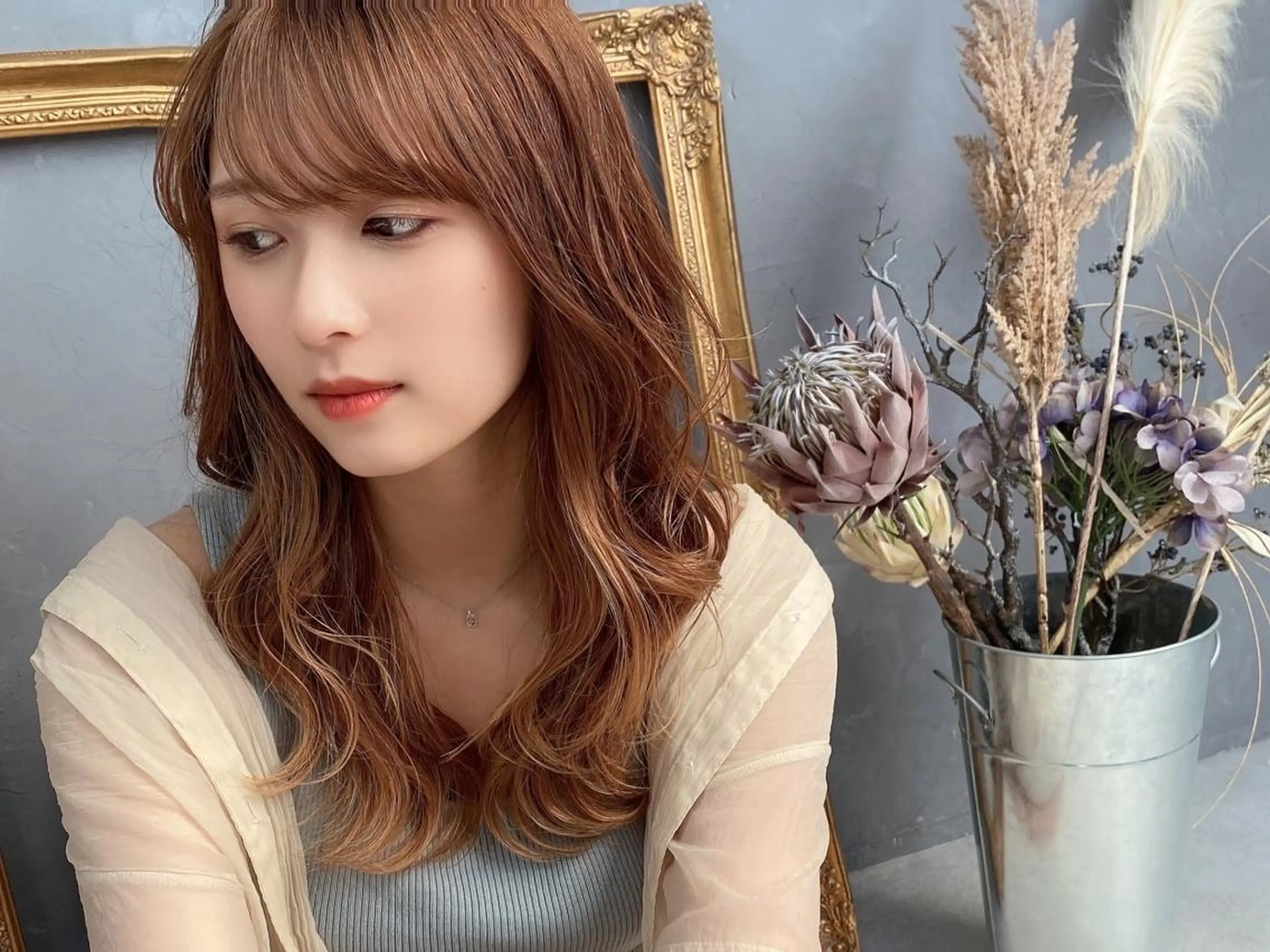 カラー 🤍手塚 凜🤍のヘアスタイル