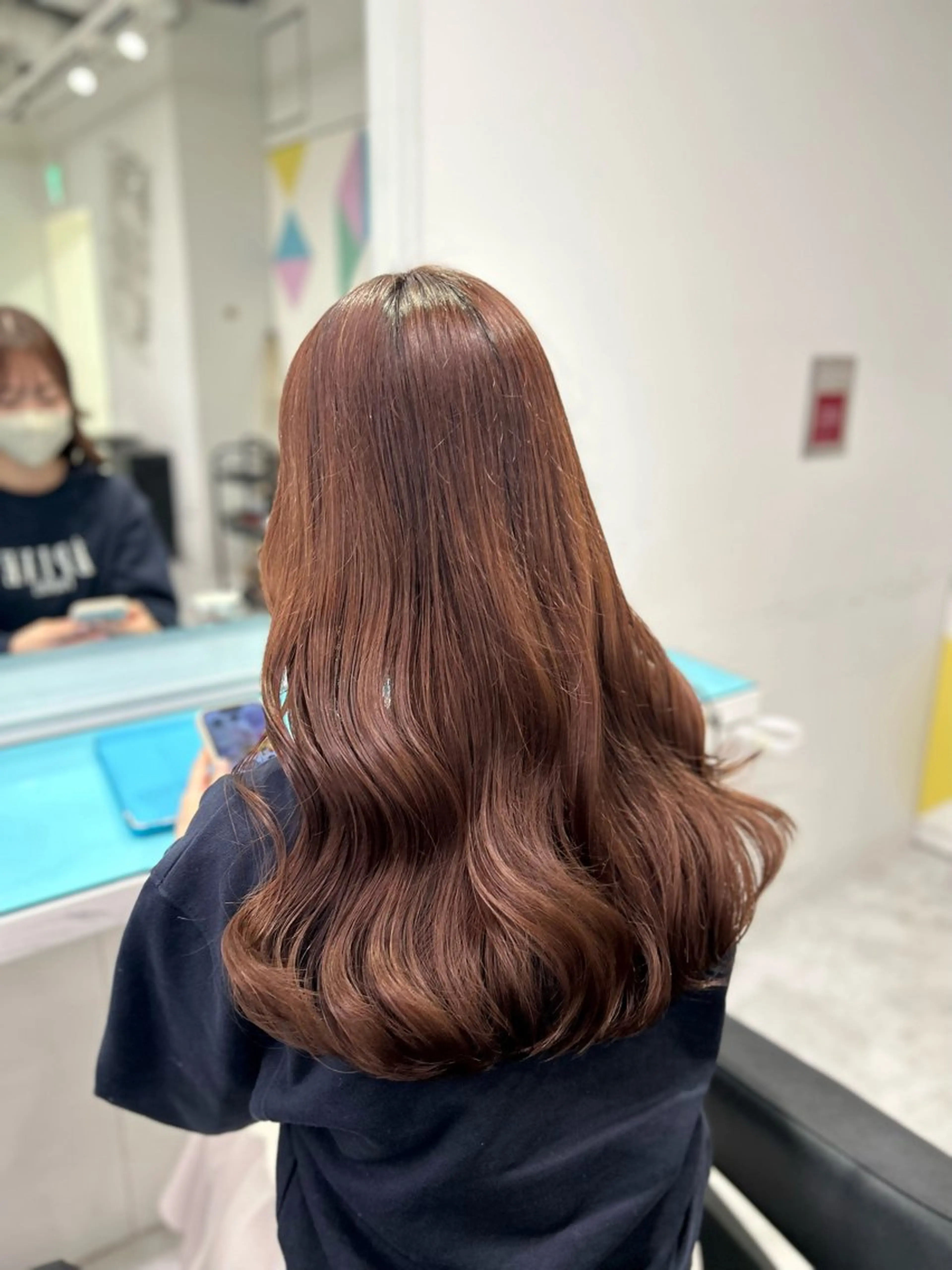 ロング Miwa🤍ダメージ レスカラー特化🦢のヘアスタイル
