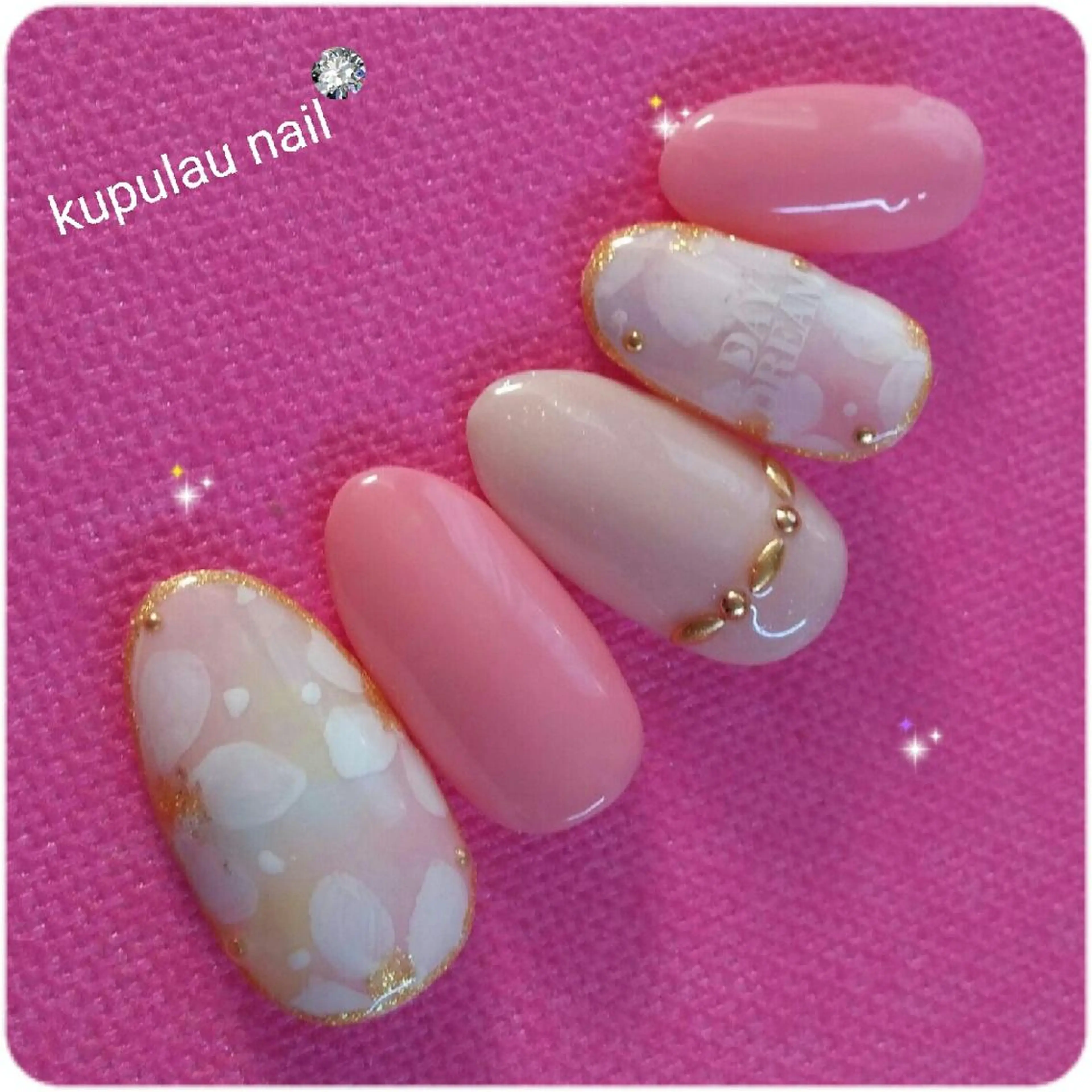 ネイル フラワーネイル パステルネイル ハンドネイル * haruのネイルデザイン