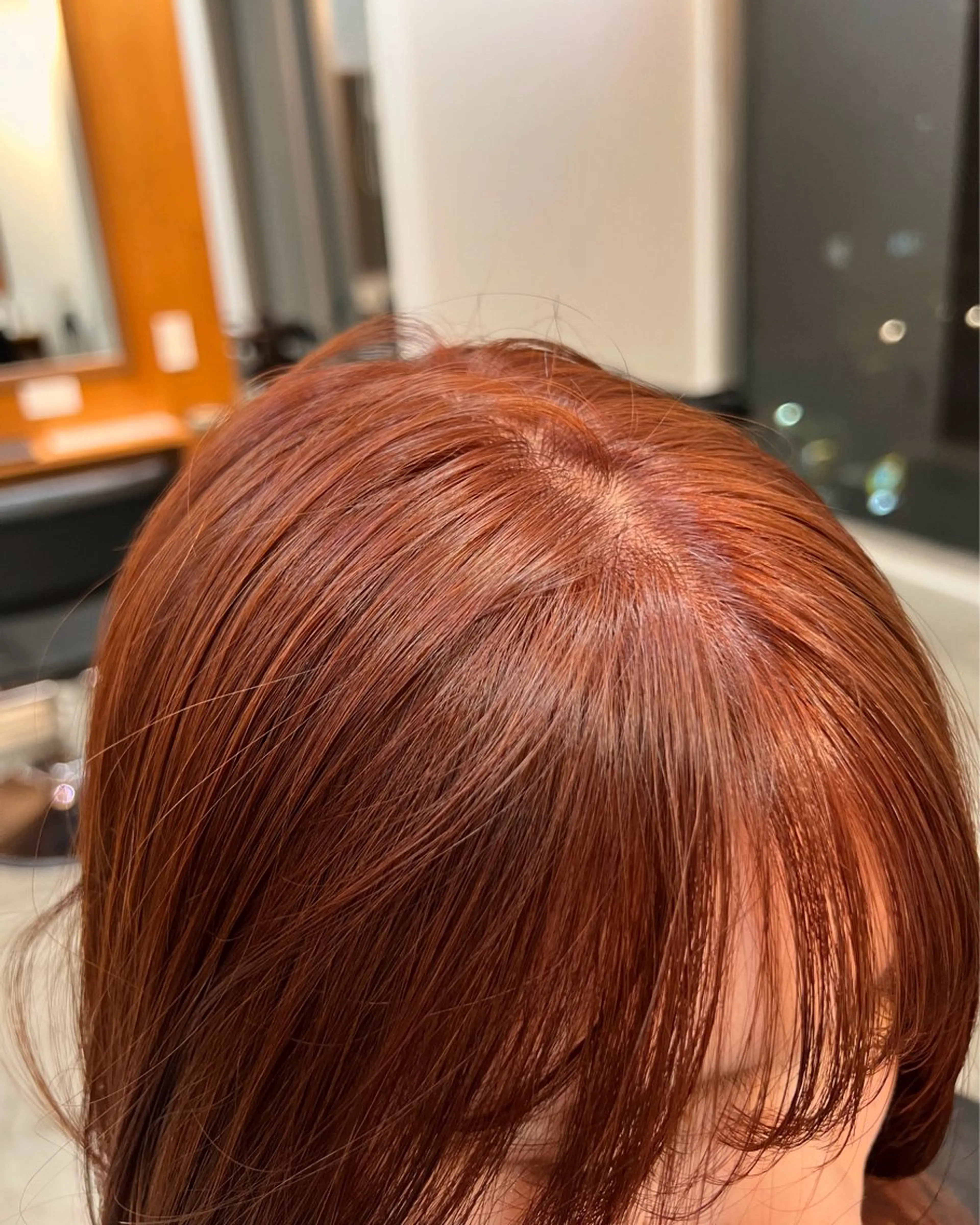 ミディアム カラー ダブルカラー ヘアカラー 三谷 はるなのヘアスタイル