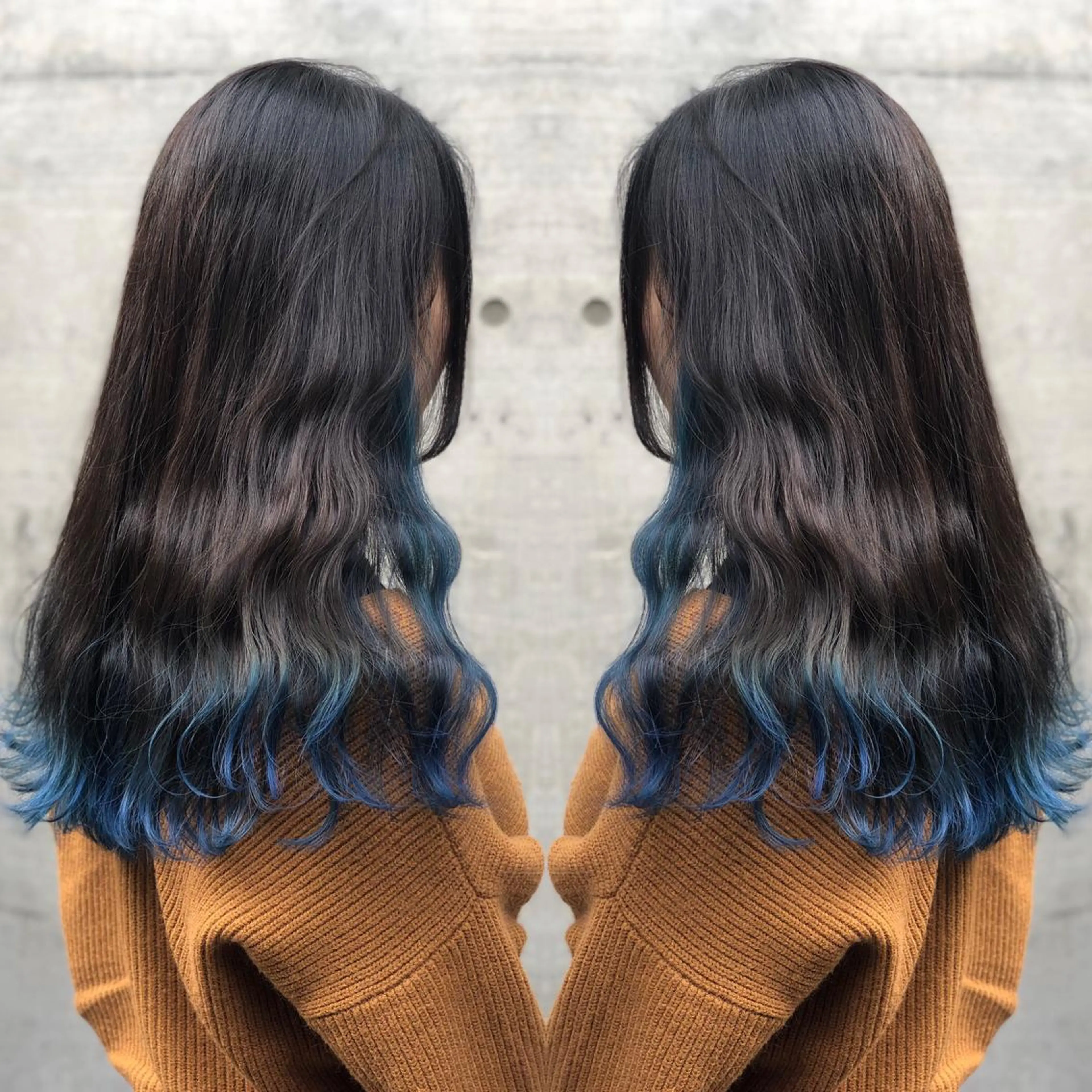 ロング カラー インナーカラー ヘアカラー ALLY（アリー）所属・ミニモお気に入り数 No.1宍戸雄弥のヘアスタイル