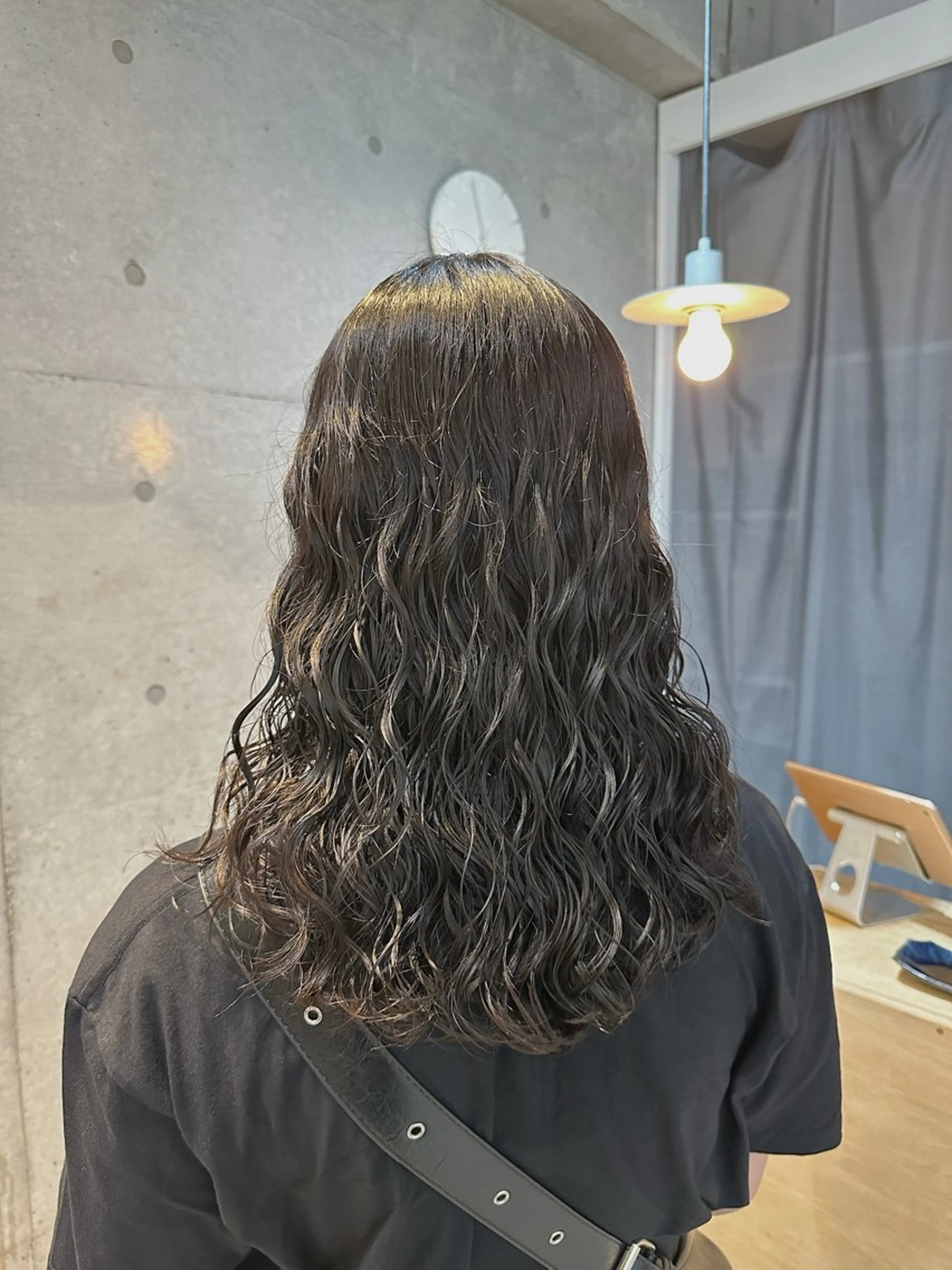 ロング パーマ カット パーマ ボブカット/パーマ/ 齋藤大貴のヘアスタイル
