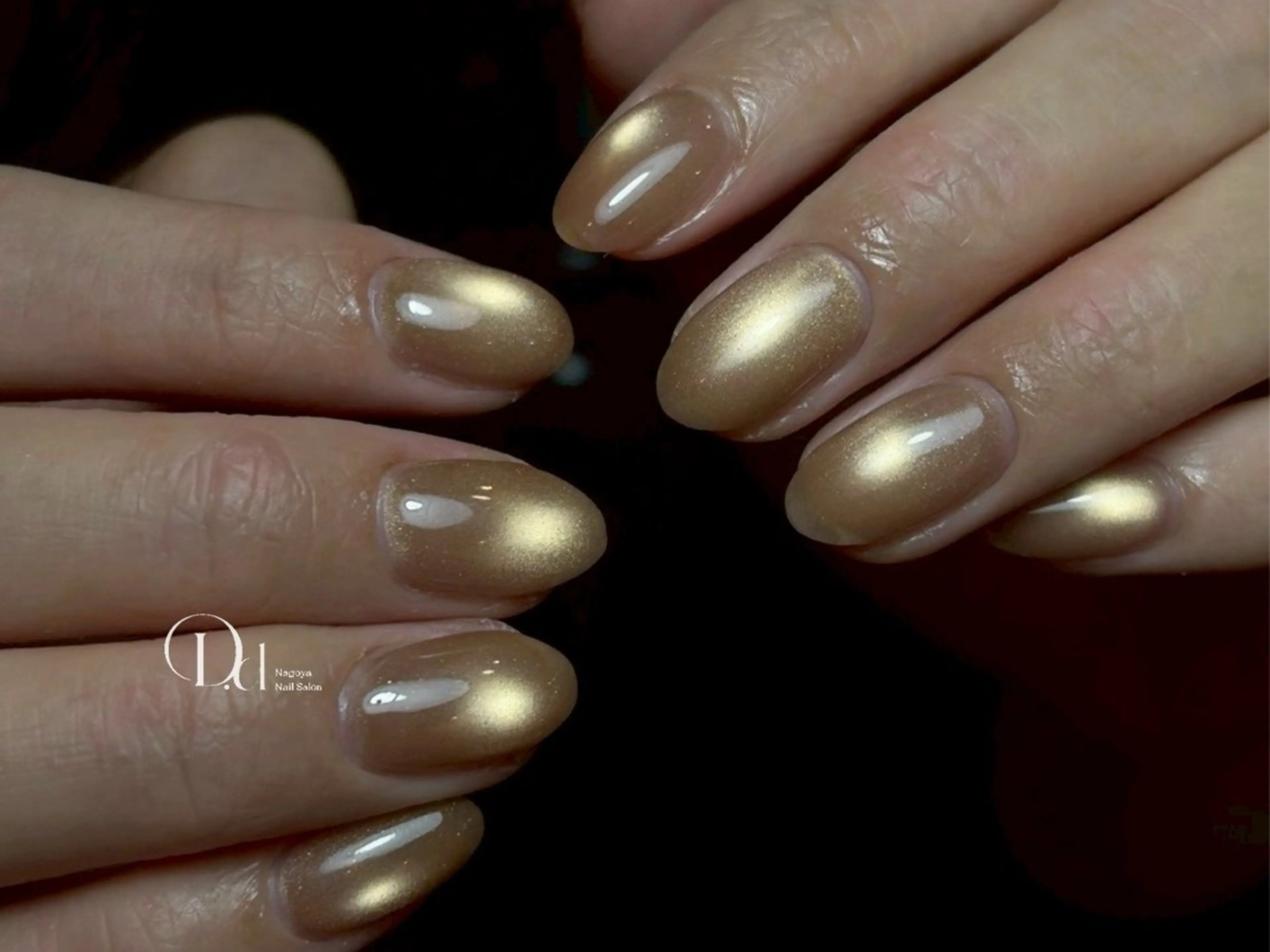 ネイル 長さ出し ジェルネイル 韓国ネイル マグネットネイル 持ち込み ハンドネイル D.d Reinaのネイルデザイン