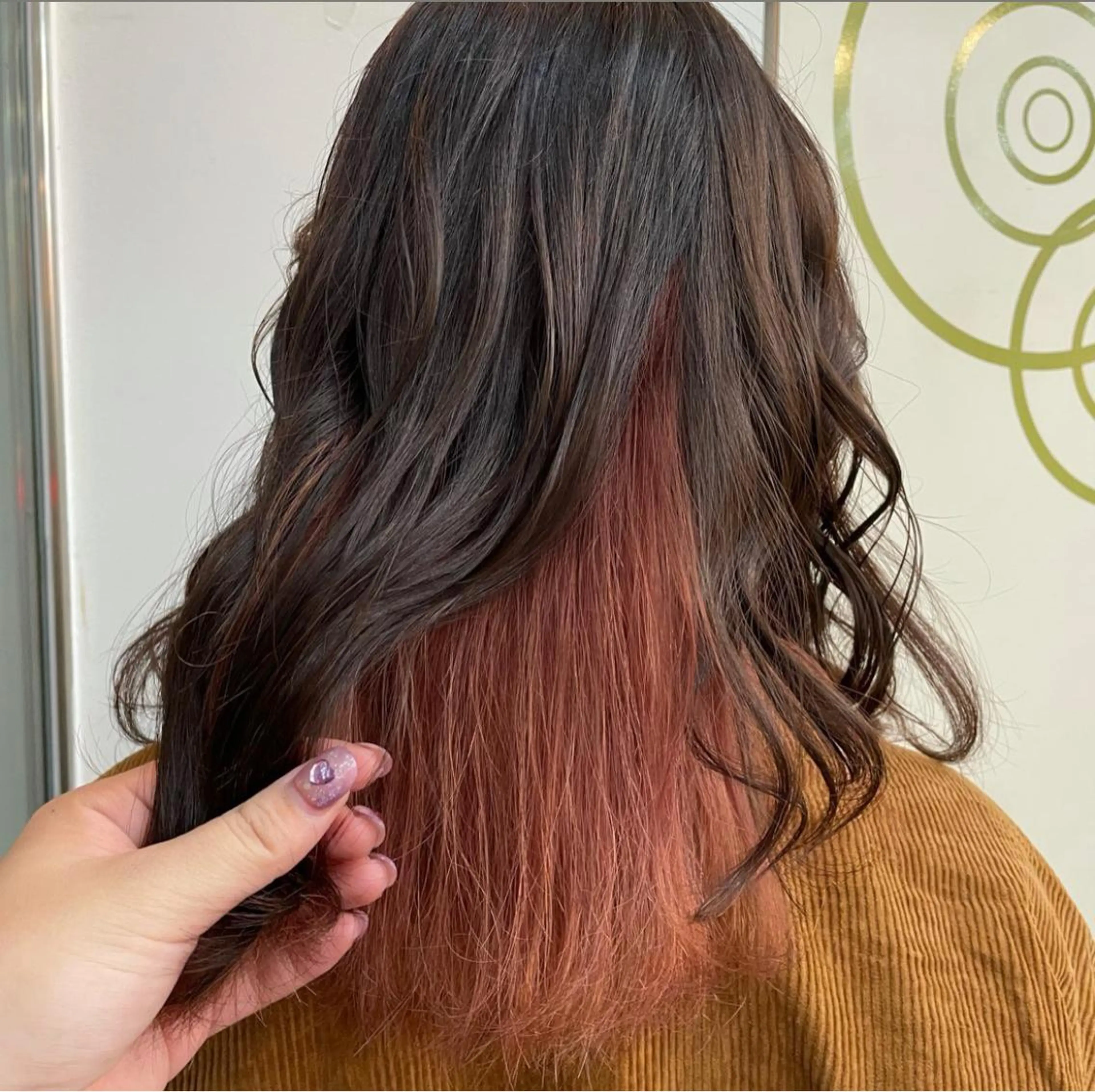 ロング カラー 🎀透明感×ちゅるん ピンク🎀ゆきののヘアスタイル
