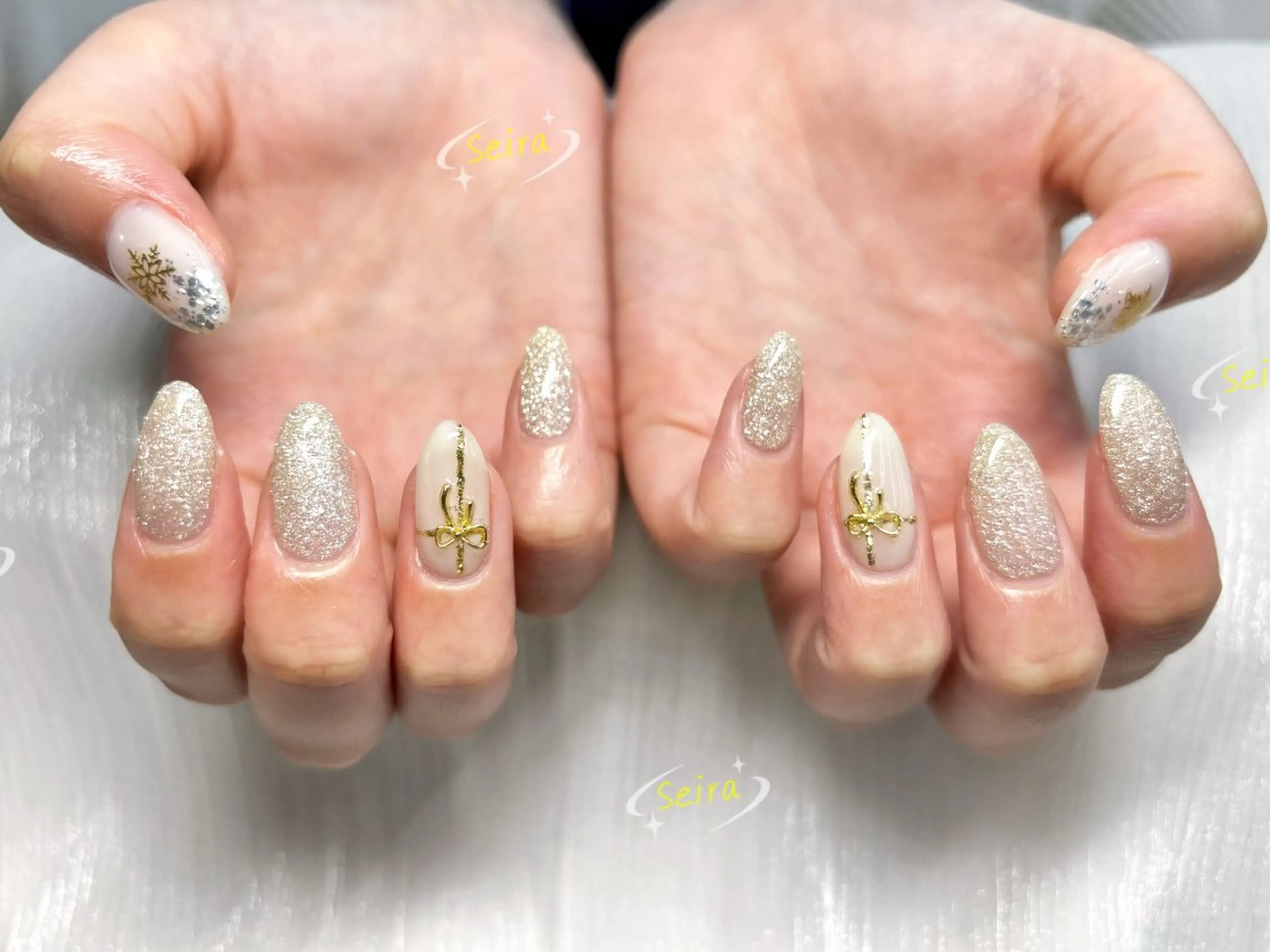ネイル ハンドネイル Seira ʕ•ᴥ•ʔのネイルデザイン