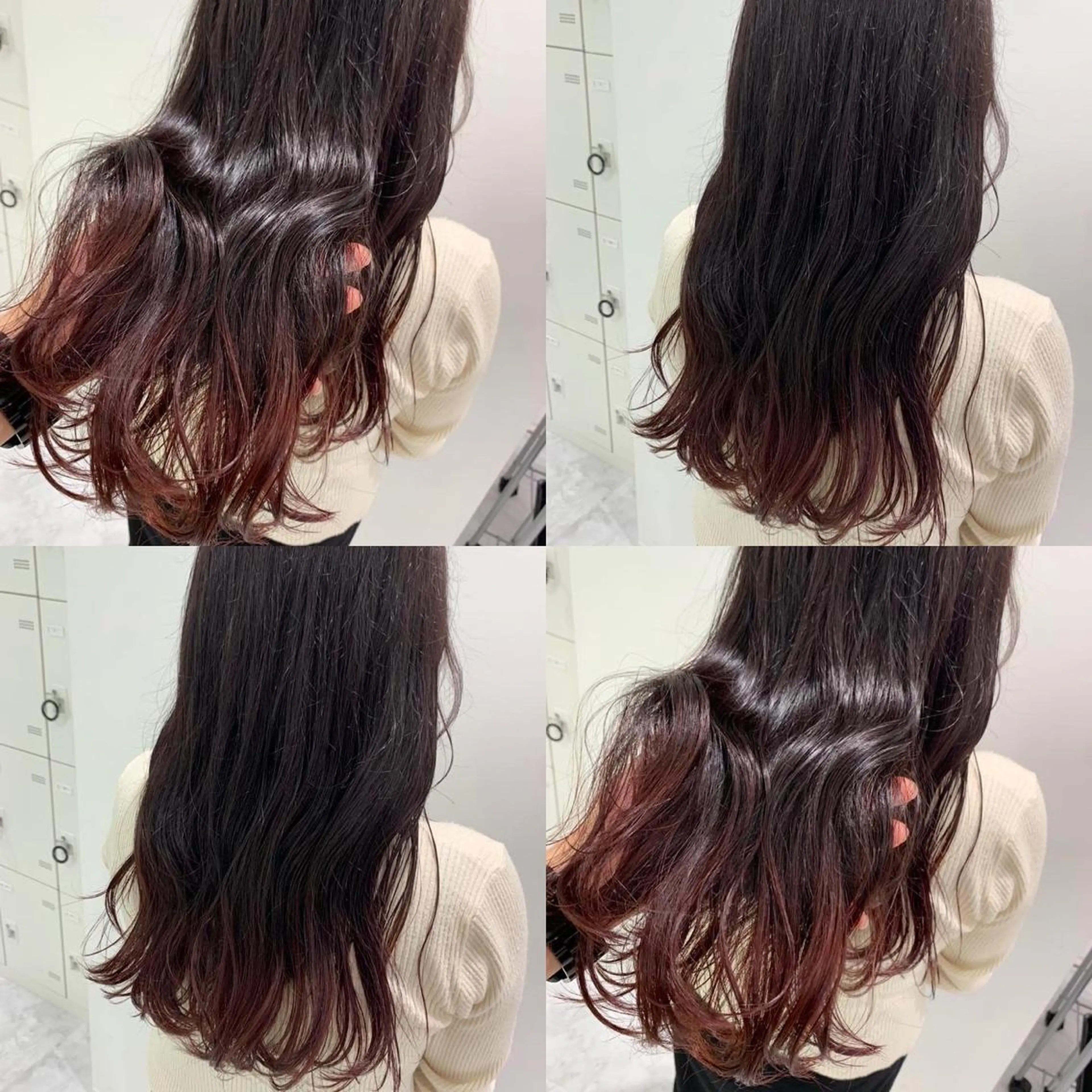 セミロング ヘアカラー ヘッドスパ ヘアセット I S所属・🌿透明感カラー‪ 縮毛矯正✨かずきのヘアスタイル
