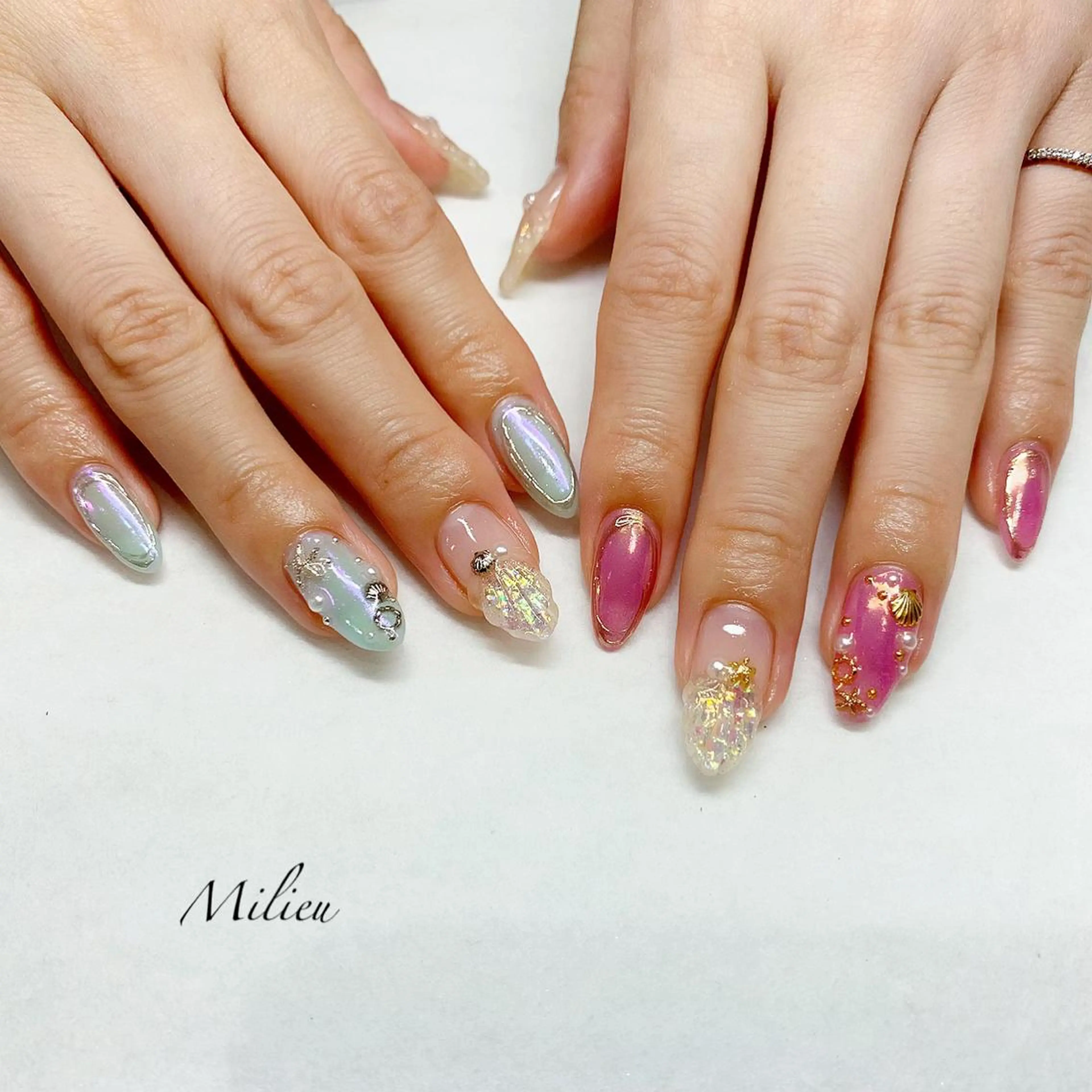 ネイル ハンドネイル 吉澤 圭のネイルデザイン