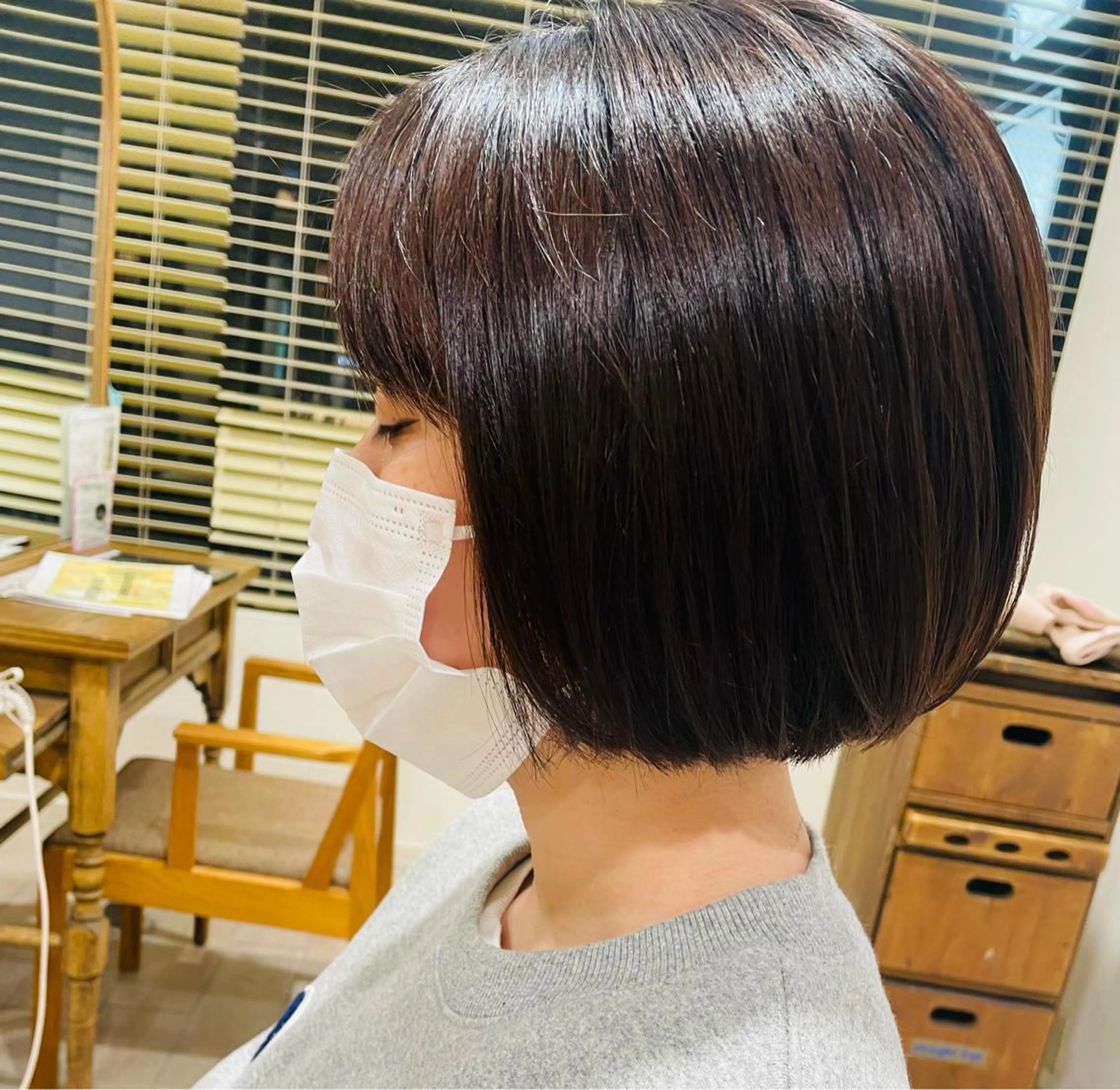 ショート カット トリートメント すげ さやかのヘアスタイル