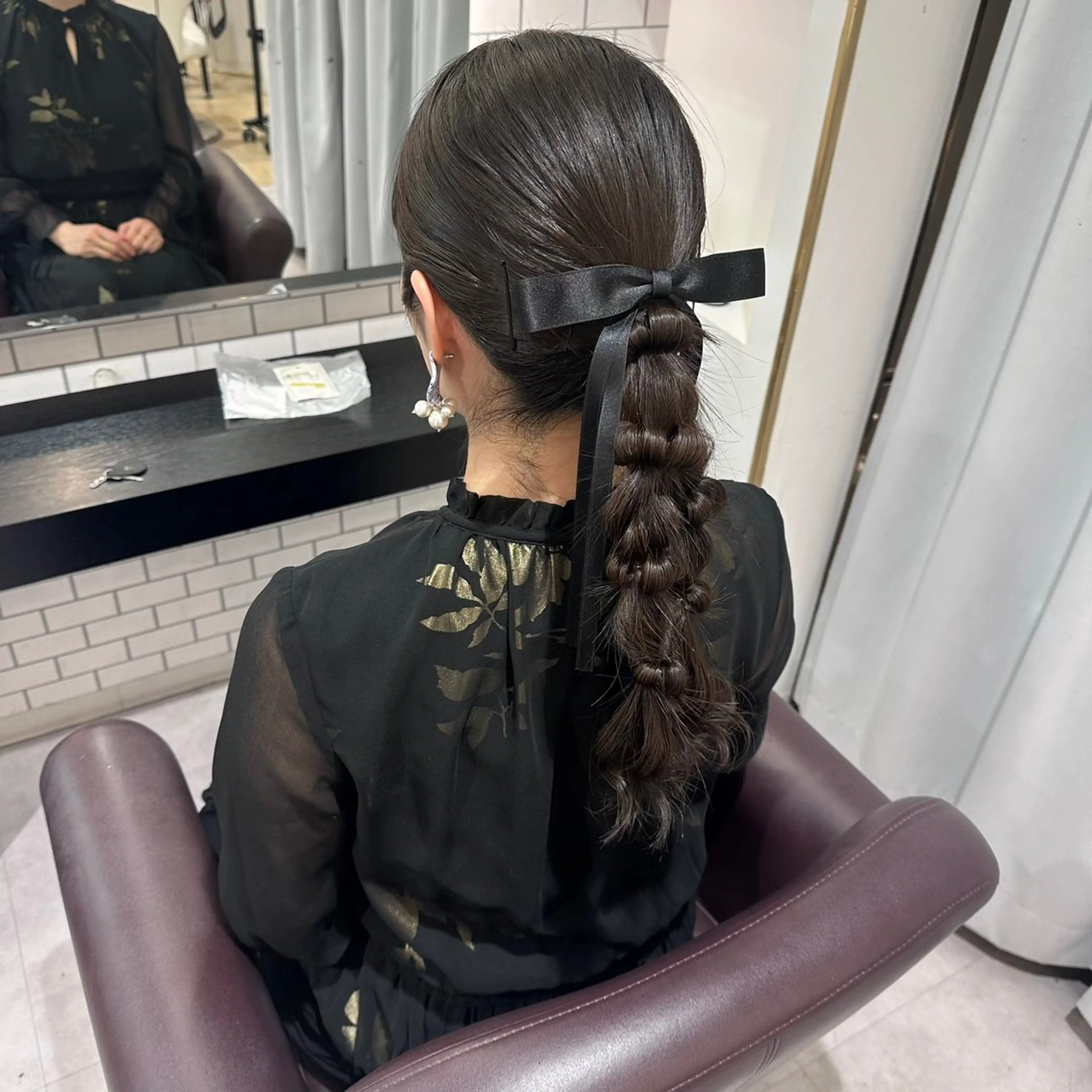 ロング ヘアセット 🎀ヘアアレンジ 🎀ななみのヘアスタイル