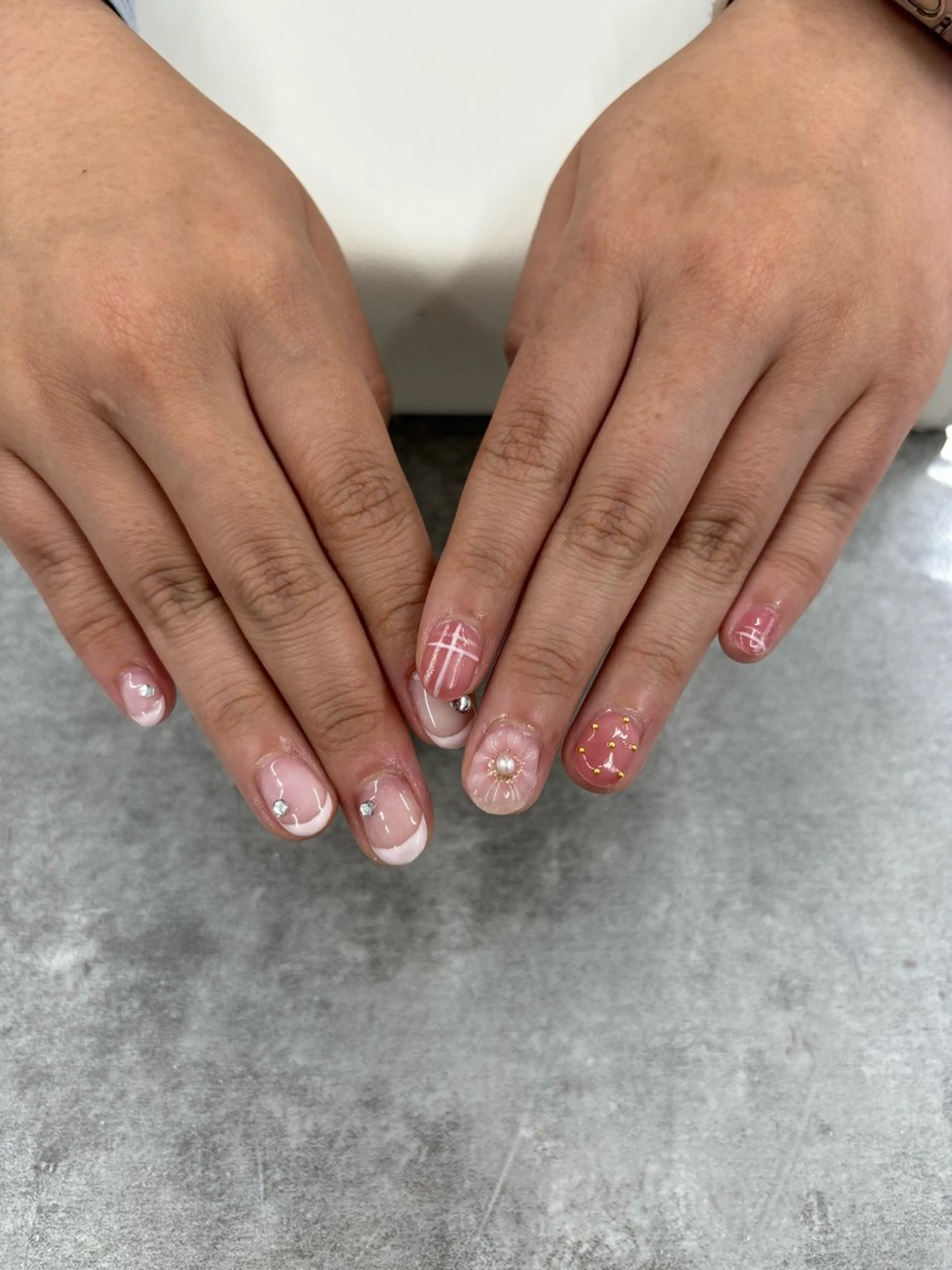 ネイル ハンドネイル Bunnylash 💅💖AKINAのネイルデザイン