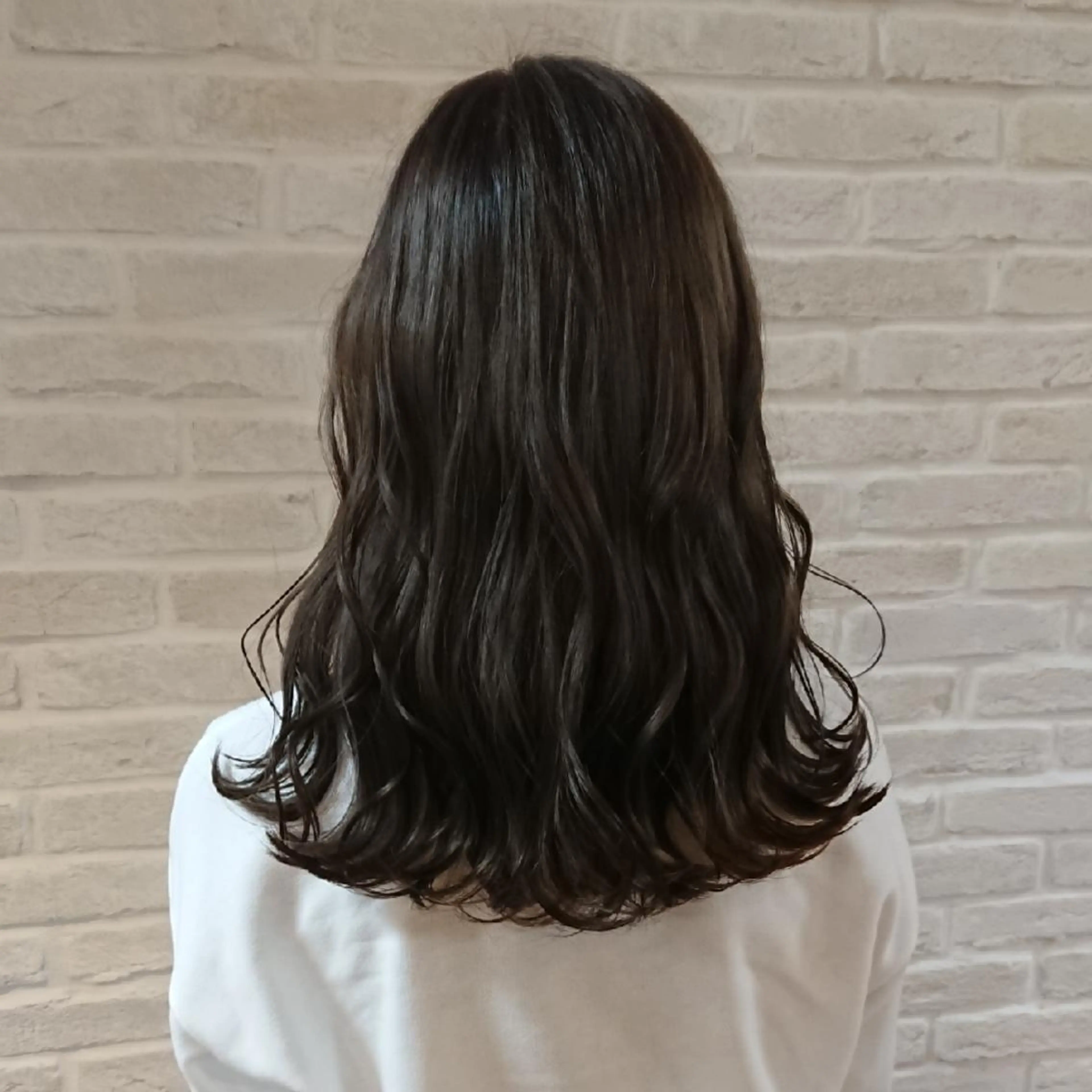 セミロング カラー カット ヘアカラー トリートメント Topstylist ゆきこのヘアスタイル